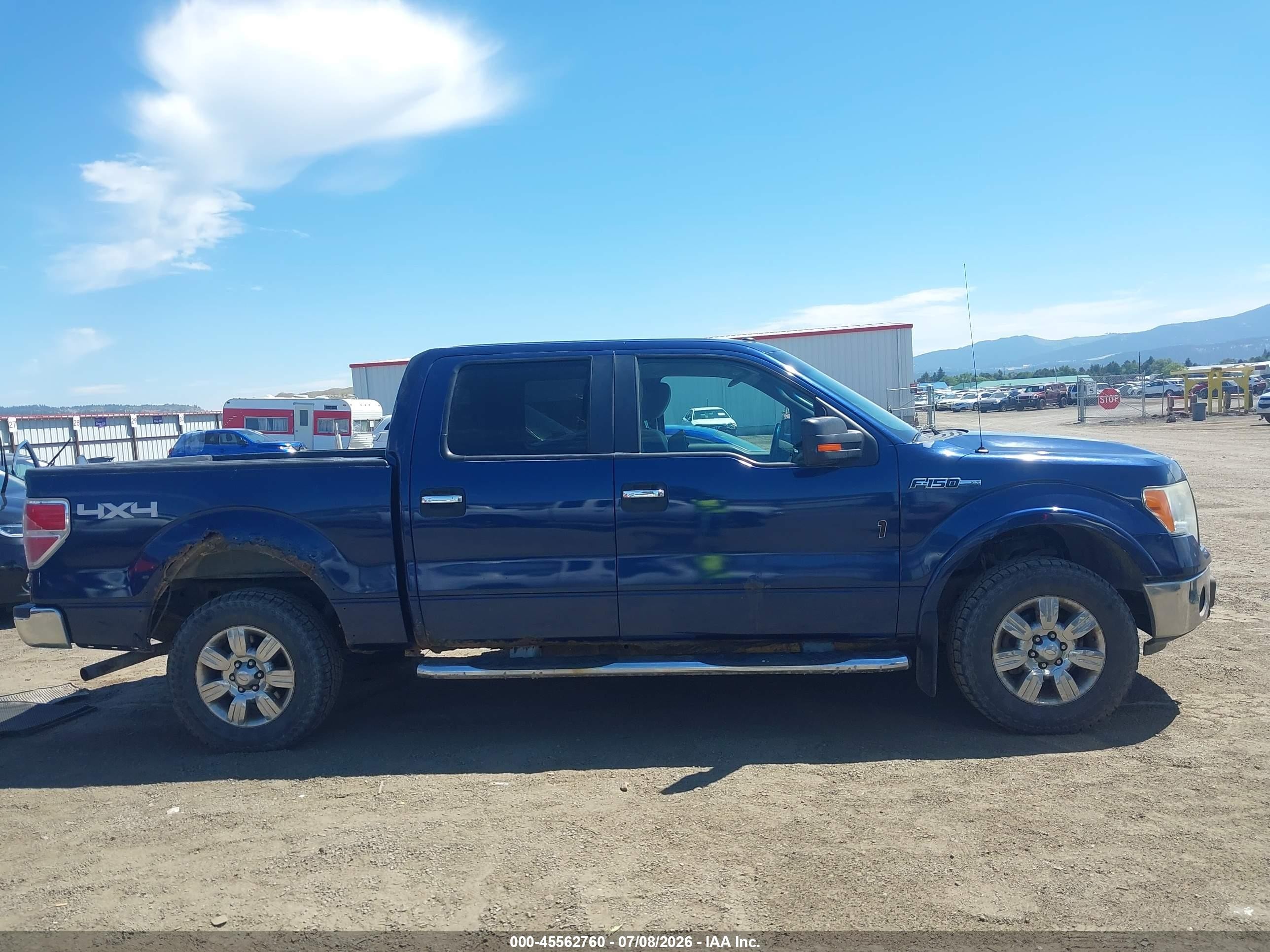 2009 Ford F-150 Fx4/king Ranch/lariat/platinum/xl/xlt Blue vin: 1FTPW14V69FA95358