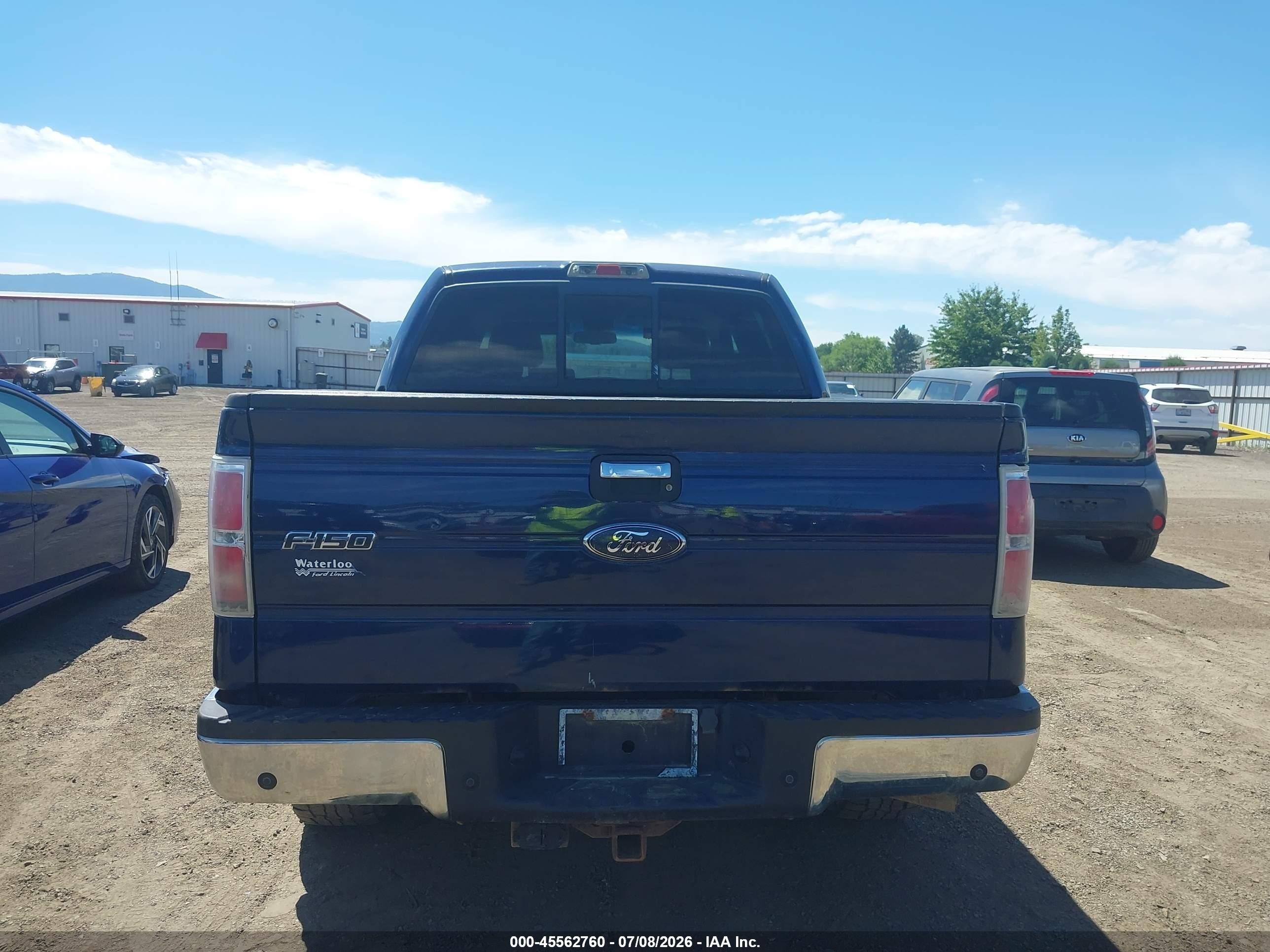 2009 Ford F-150 Fx4/king Ranch/lariat/platinum/xl/xlt Blue vin: 1FTPW14V69FA95358