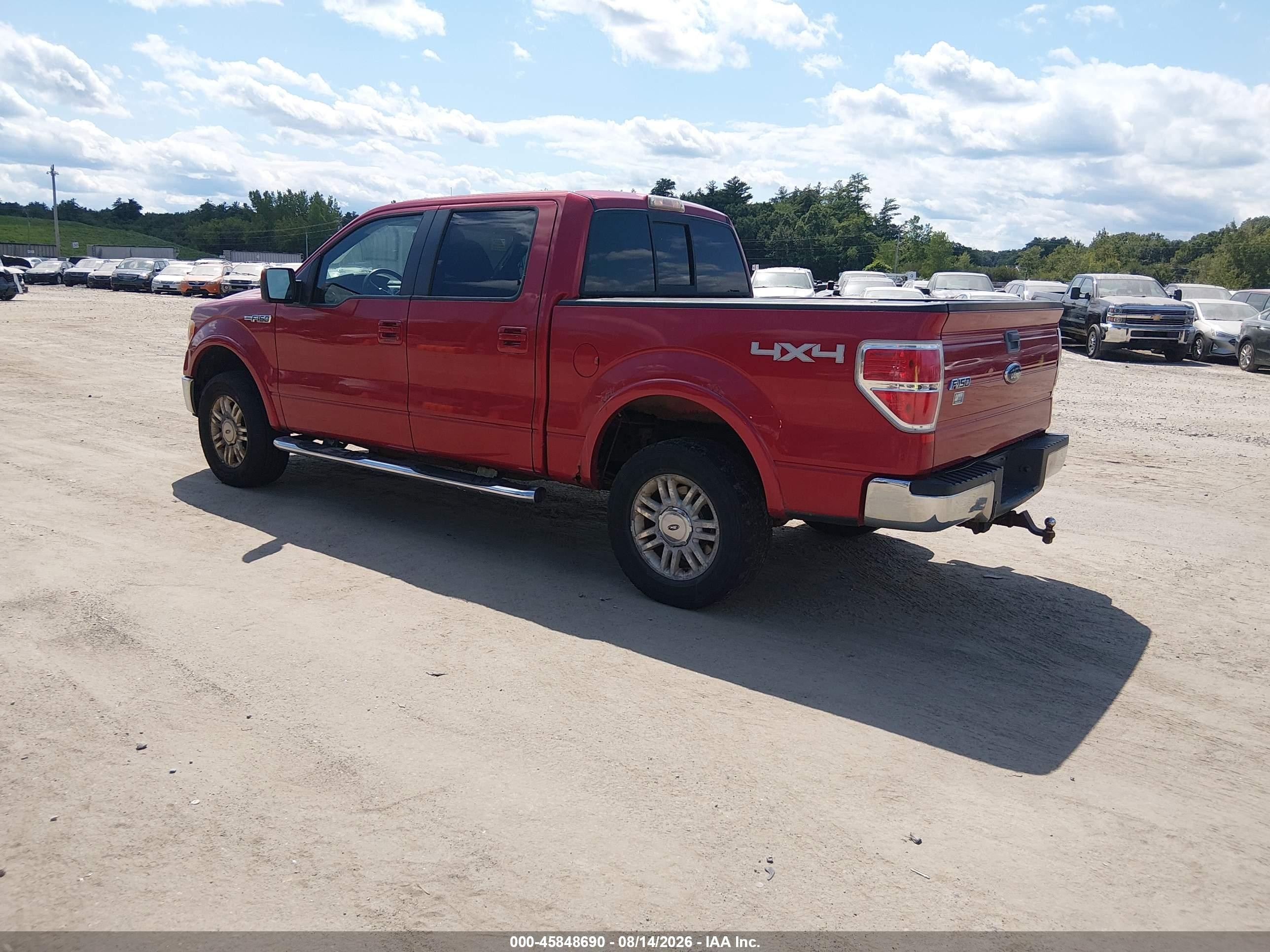2009 Ford F-150 Fx4/king Ranch/lariat/platinum/xl/xlt Красный vin: 1FTPW14V69FB01806