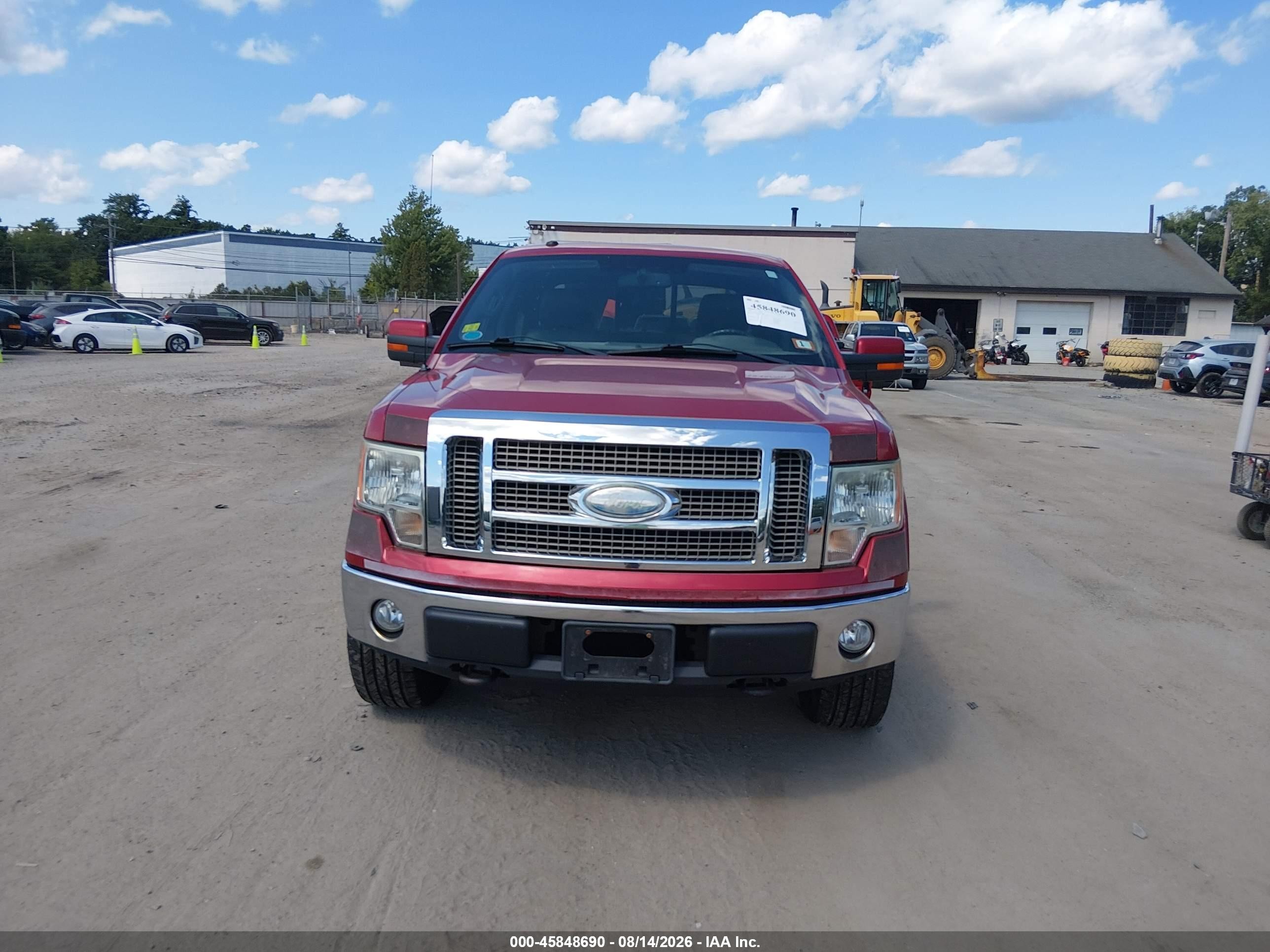 2009 Ford F-150 Fx4/king Ranch/lariat/platinum/xl/xlt Красный vin: 1FTPW14V69FB01806