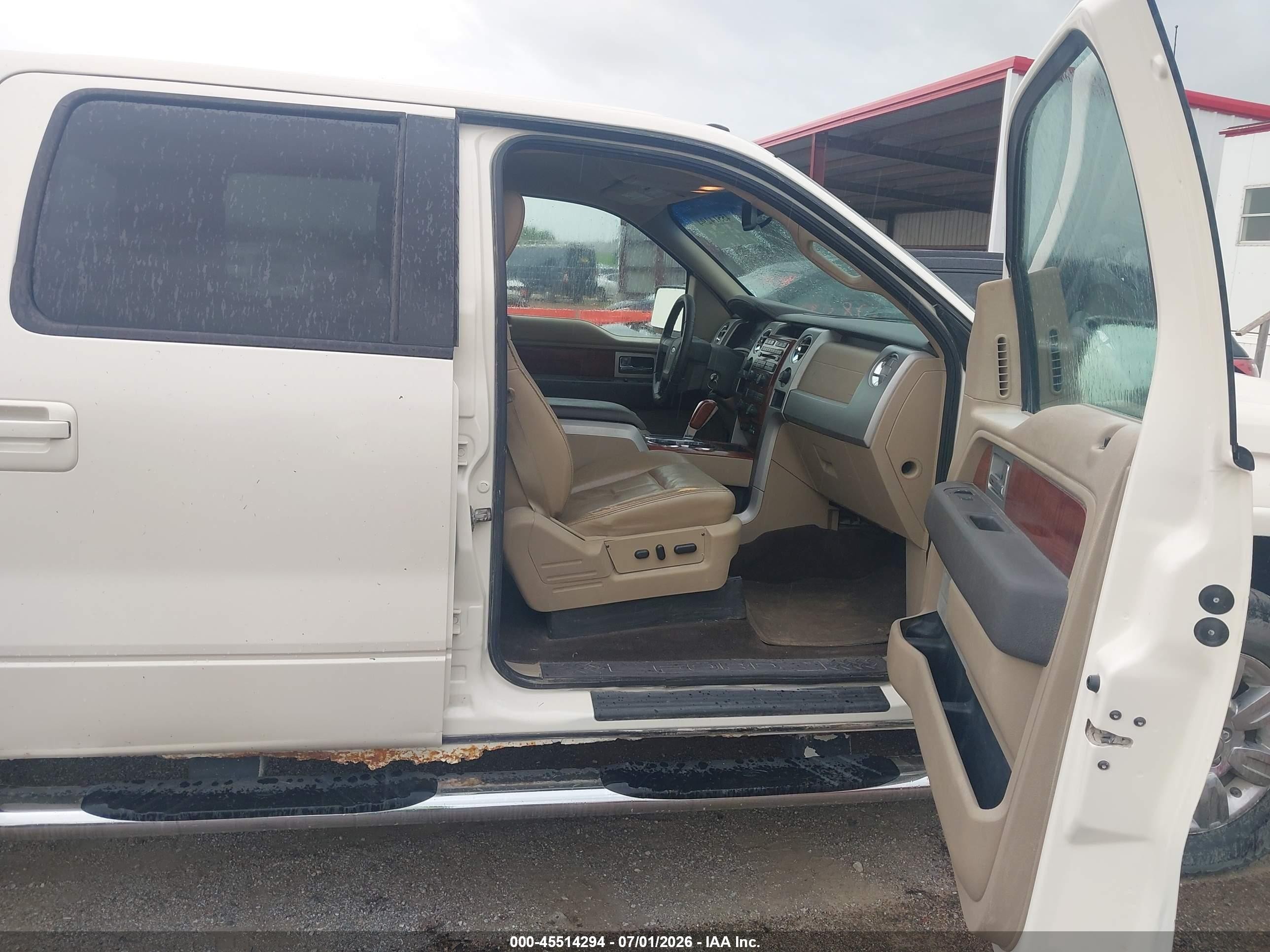 2009 Ford F-150 Fx4/king Ranch/lariat/platinum/xl/xlt Белый vin: 1FTPW14V69FB14930
