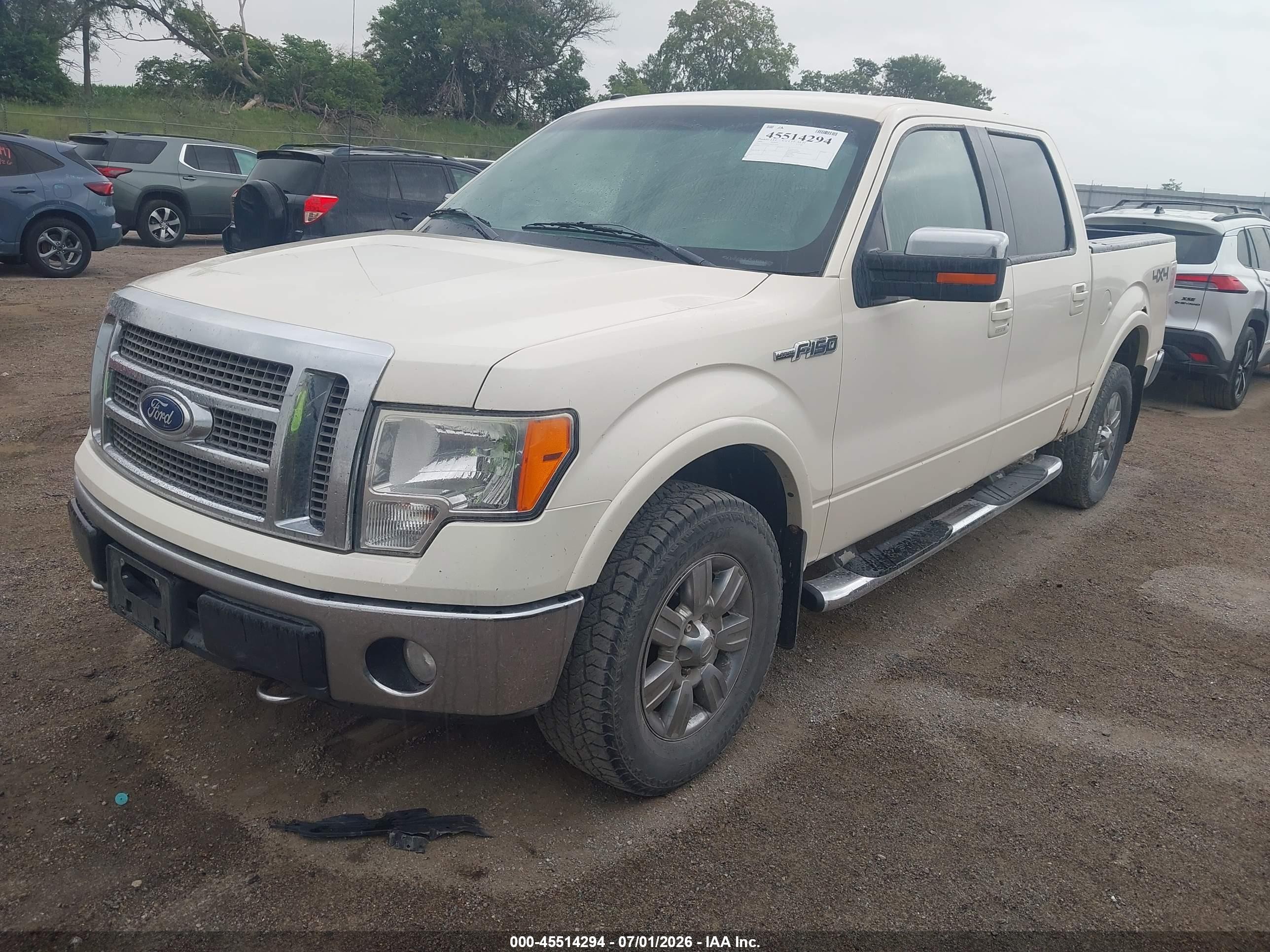 2009 Ford F-150 Fx4/king Ranch/lariat/platinum/xl/xlt Белый vin: 1FTPW14V69FB14930