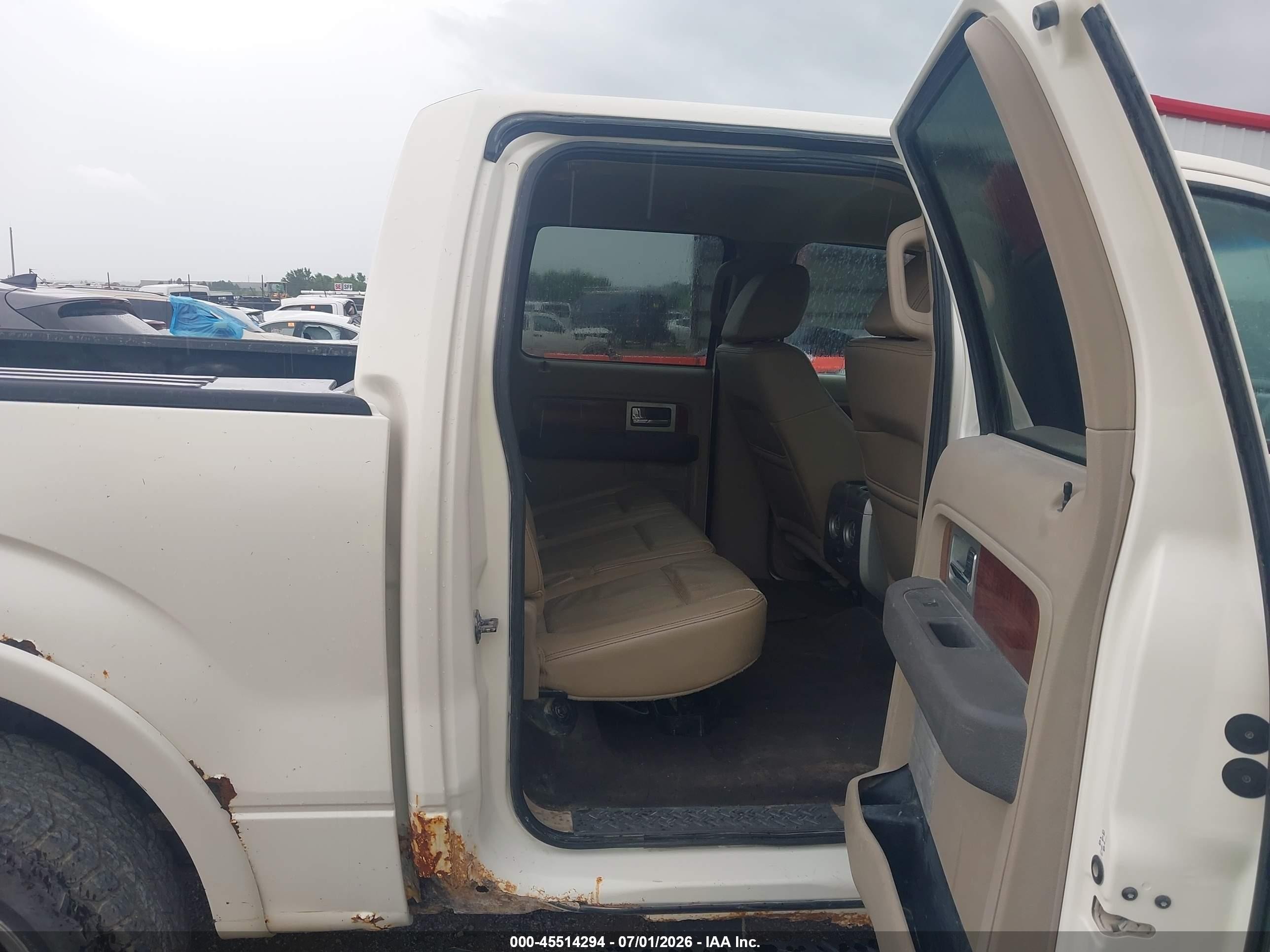 2009 Ford F-150 Fx4/king Ranch/lariat/platinum/xl/xlt Белый vin: 1FTPW14V69FB14930