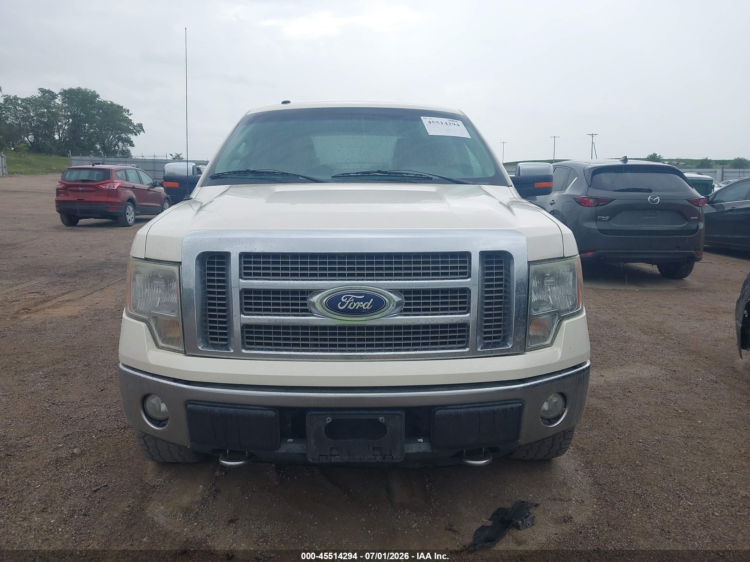 2009 Ford F-150 Fx4/king Ranch/lariat/platinum/xl/xlt Белый vin: 1FTPW14V69FB14930