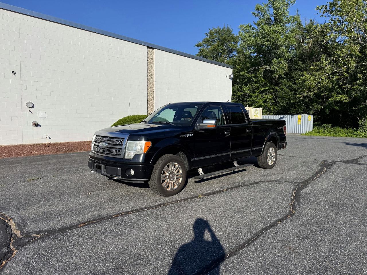 2009 Ford F150 Supercrew Black vin: 1FTPW14V69FB42128
