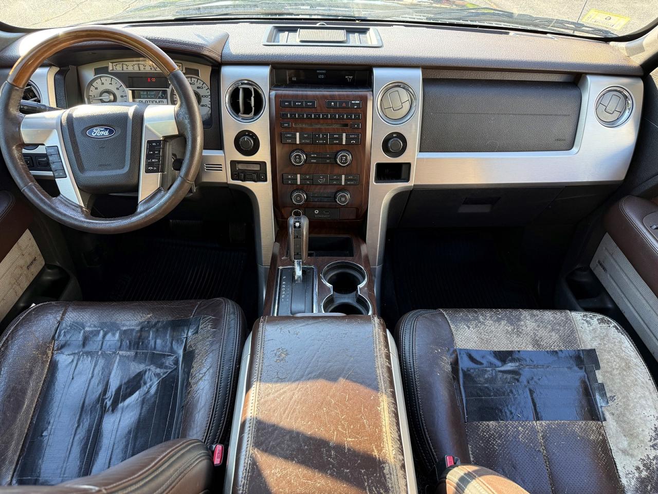 2009 Ford F150 Supercrew Black vin: 1FTPW14V69FB42128