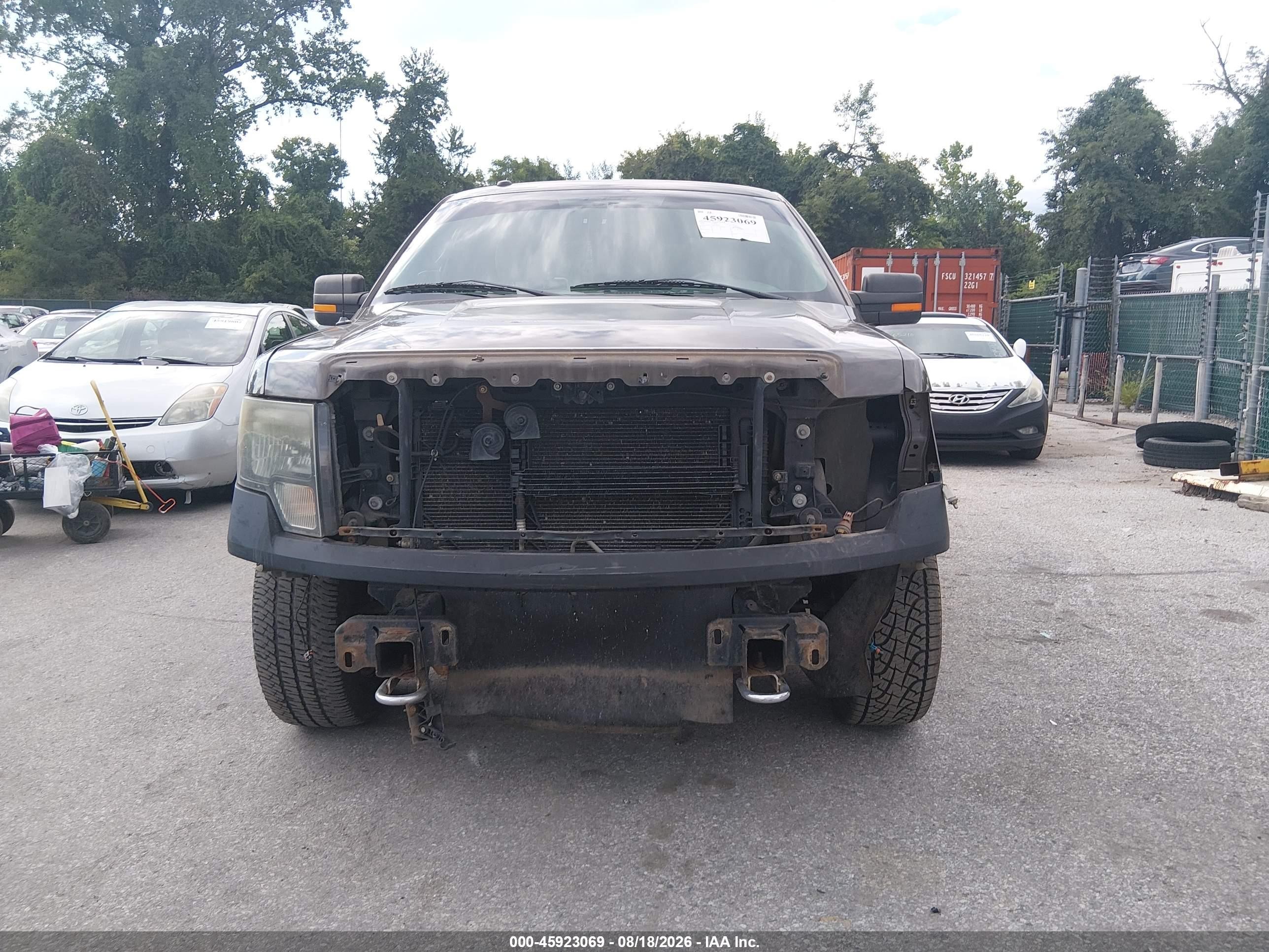 2009 Ford F-150 Fx4/king Ranch/lariat/platinum/xl/xlt Gray vin: 1FTPW14V69KC26425