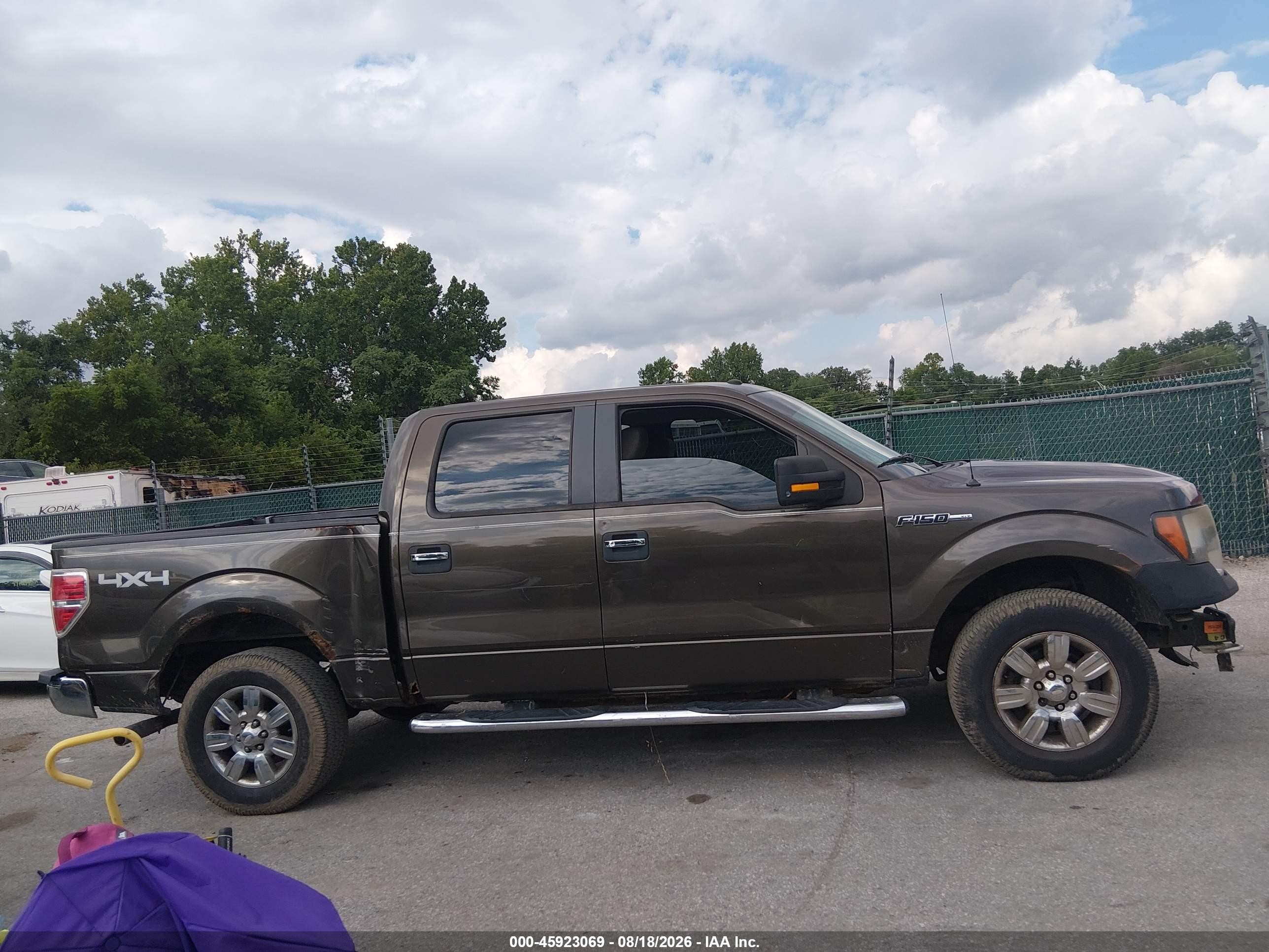 2009 Ford F-150 Fx4/king Ranch/lariat/platinum/xl/xlt Gray vin: 1FTPW14V69KC26425