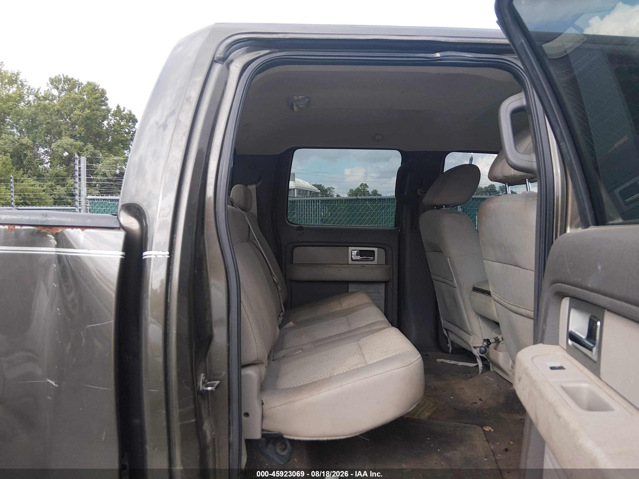 2009 Ford F-150 Fx4/king Ranch/lariat/platinum/xl/xlt Gray vin: 1FTPW14V69KC26425