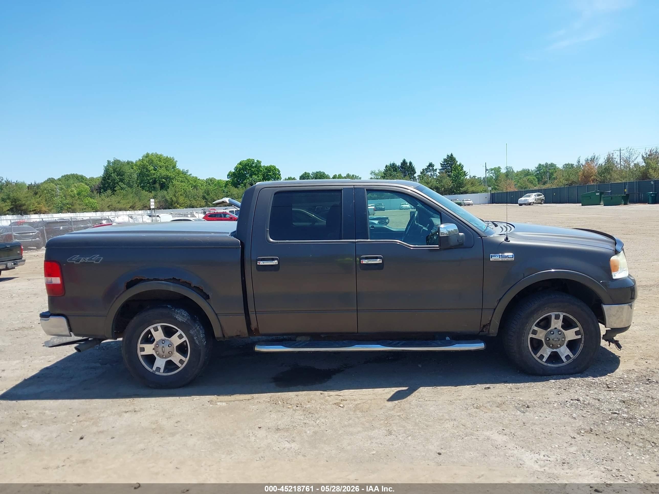 2006 Ford F-150 Fx4/lariat/xlt Gray vin: 1FTPW14V76FA70593