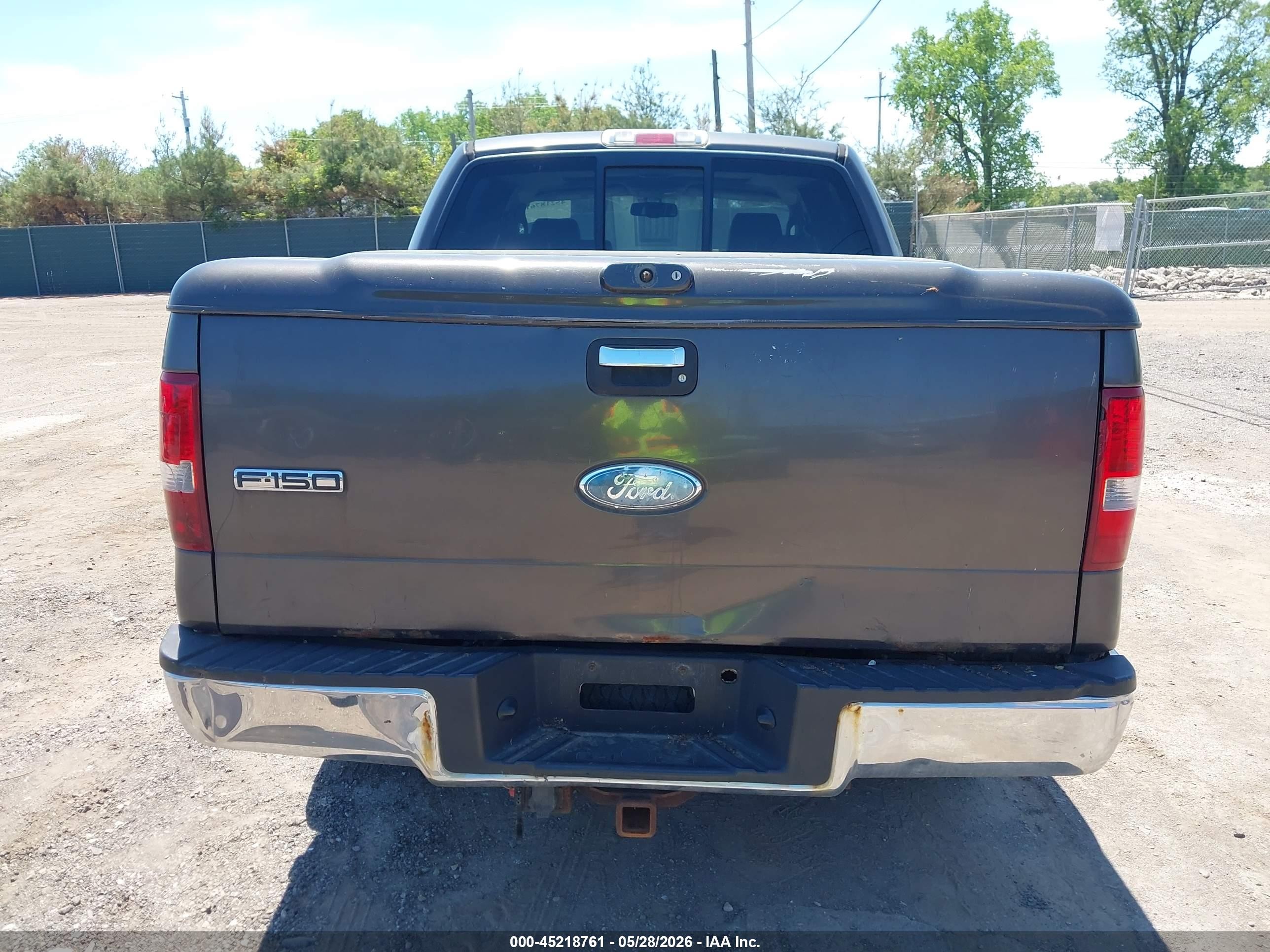 2006 Ford F-150 Fx4/lariat/xlt Gray vin: 1FTPW14V76FA70593