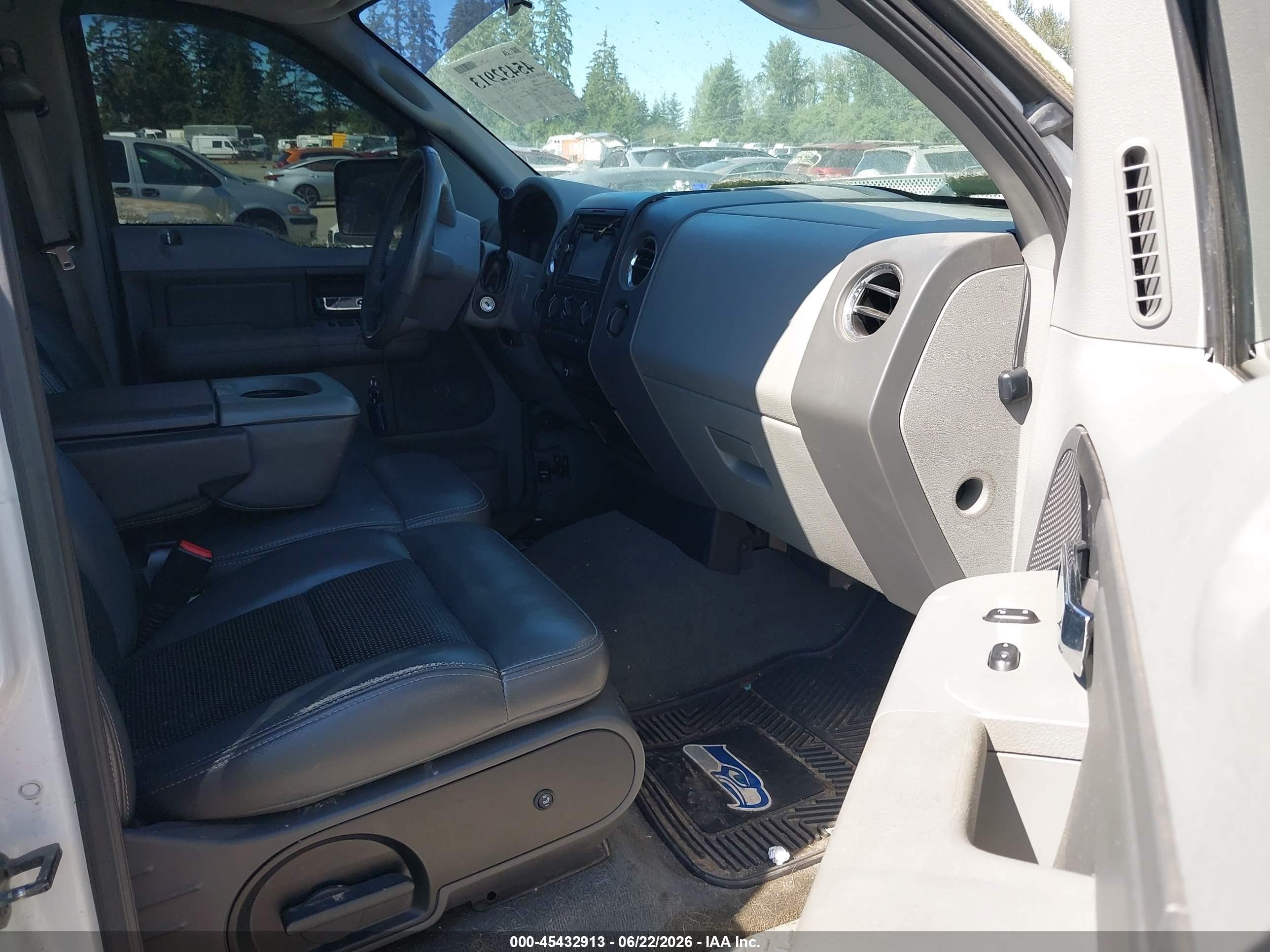 2006 Ford F-150 Fx4/lariat/xlt White vin: 1FTPW14V76FA80993