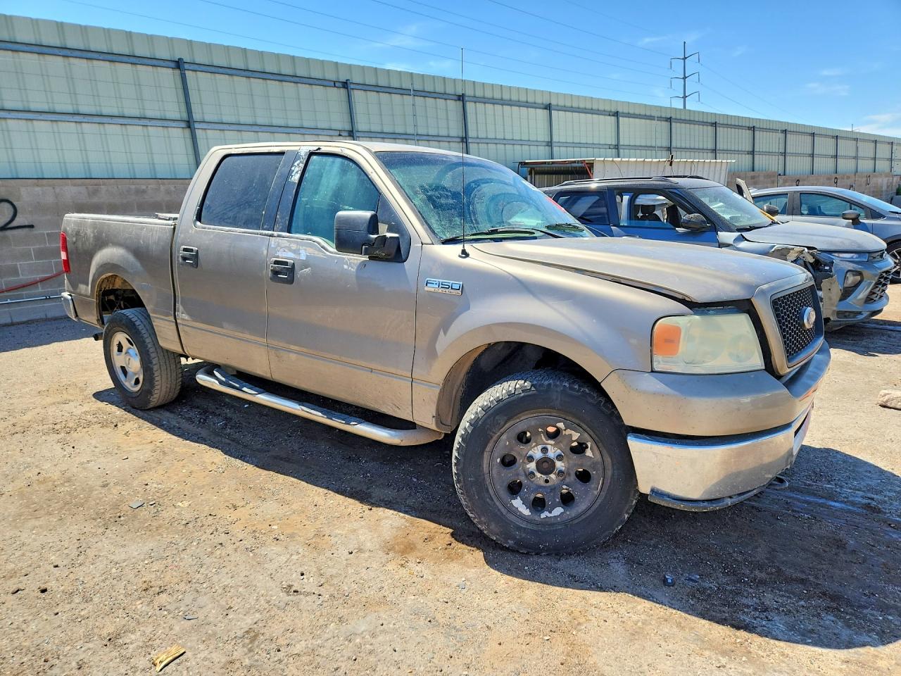 2006 Ford F150 Supercrew Tan vin: 1FTPW14V76FB63176