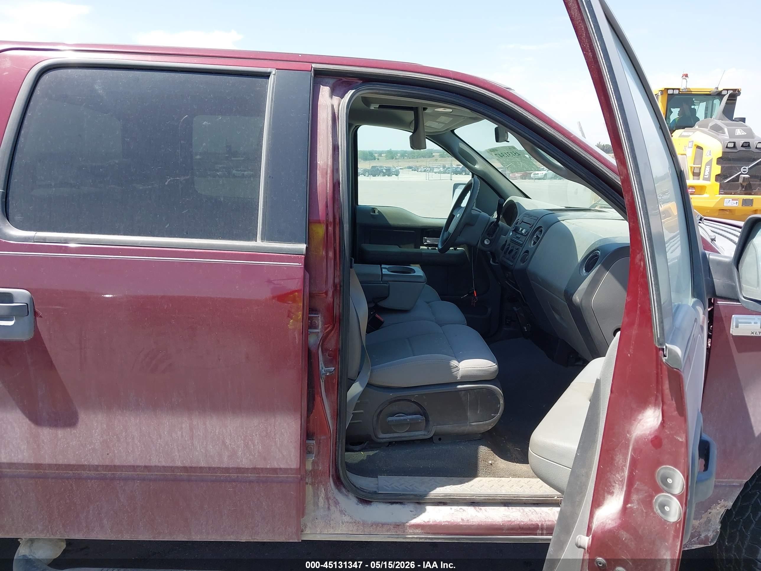 2006 Ford F-150 Fx4/lariat/xlt Maroon vin: 1FTPW14V76KC77122