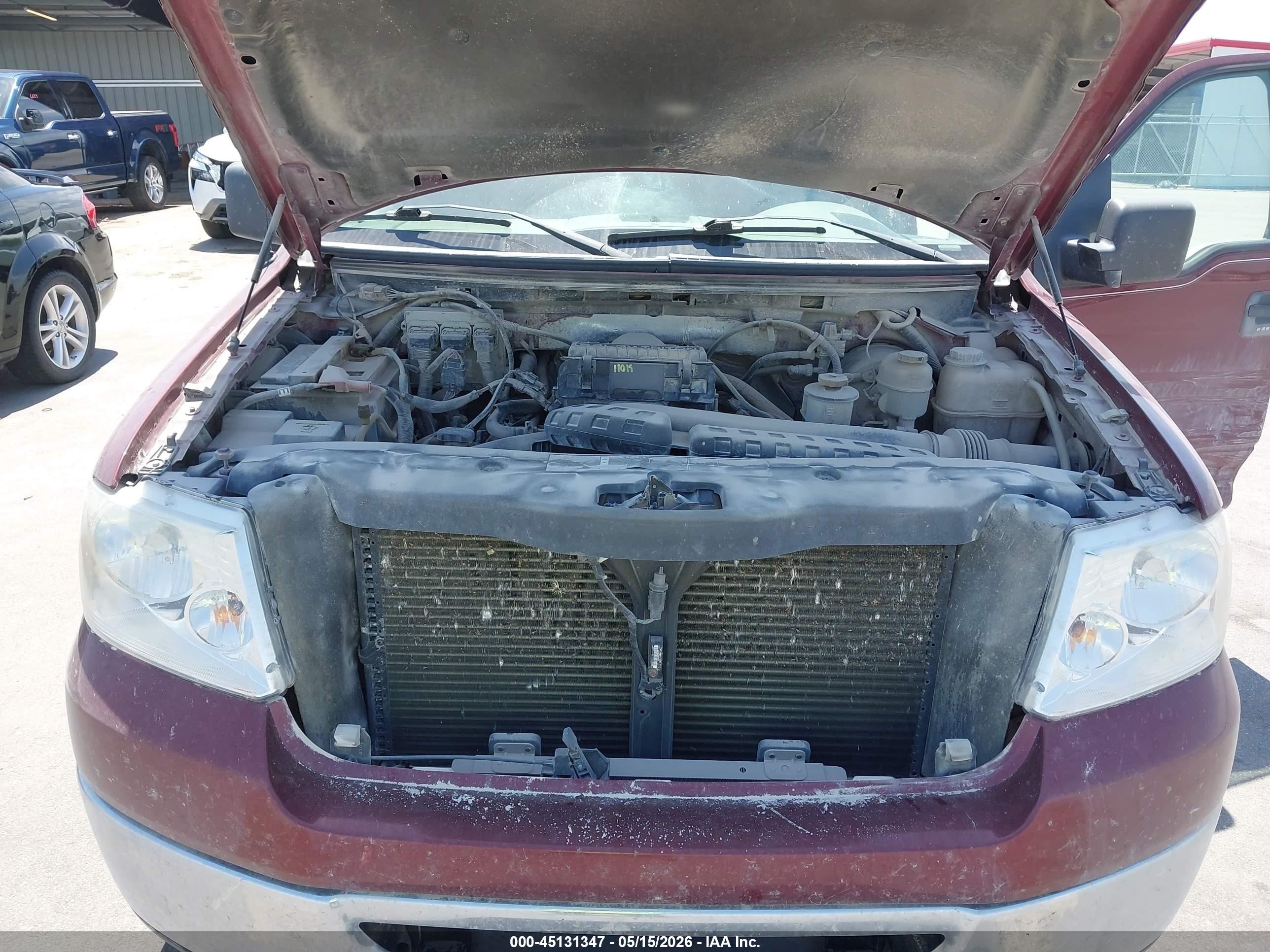 2006 Ford F-150 Fx4/lariat/xlt Maroon vin: 1FTPW14V76KC77122