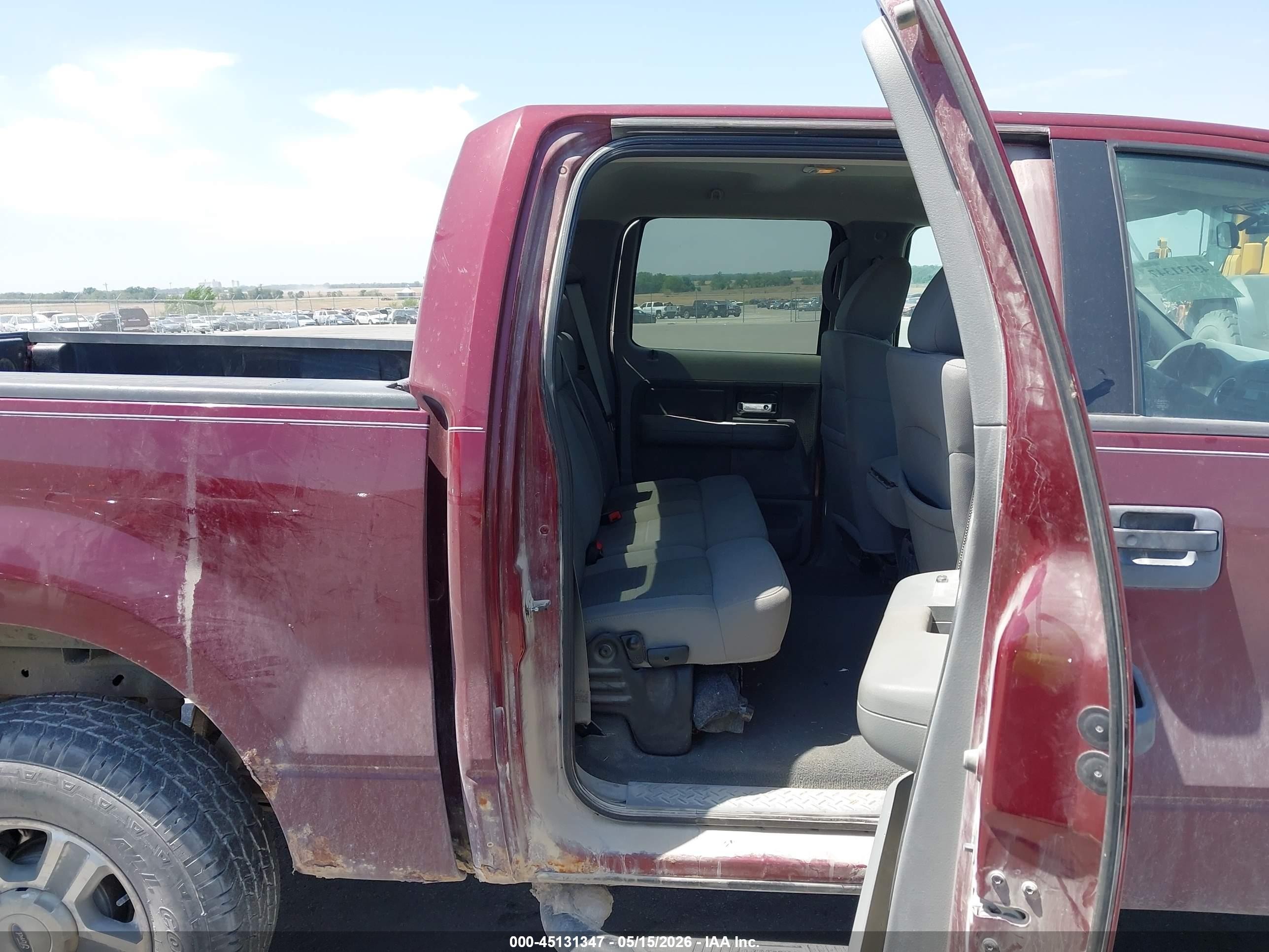 2006 Ford F-150 Fx4/lariat/xlt Maroon vin: 1FTPW14V76KC77122