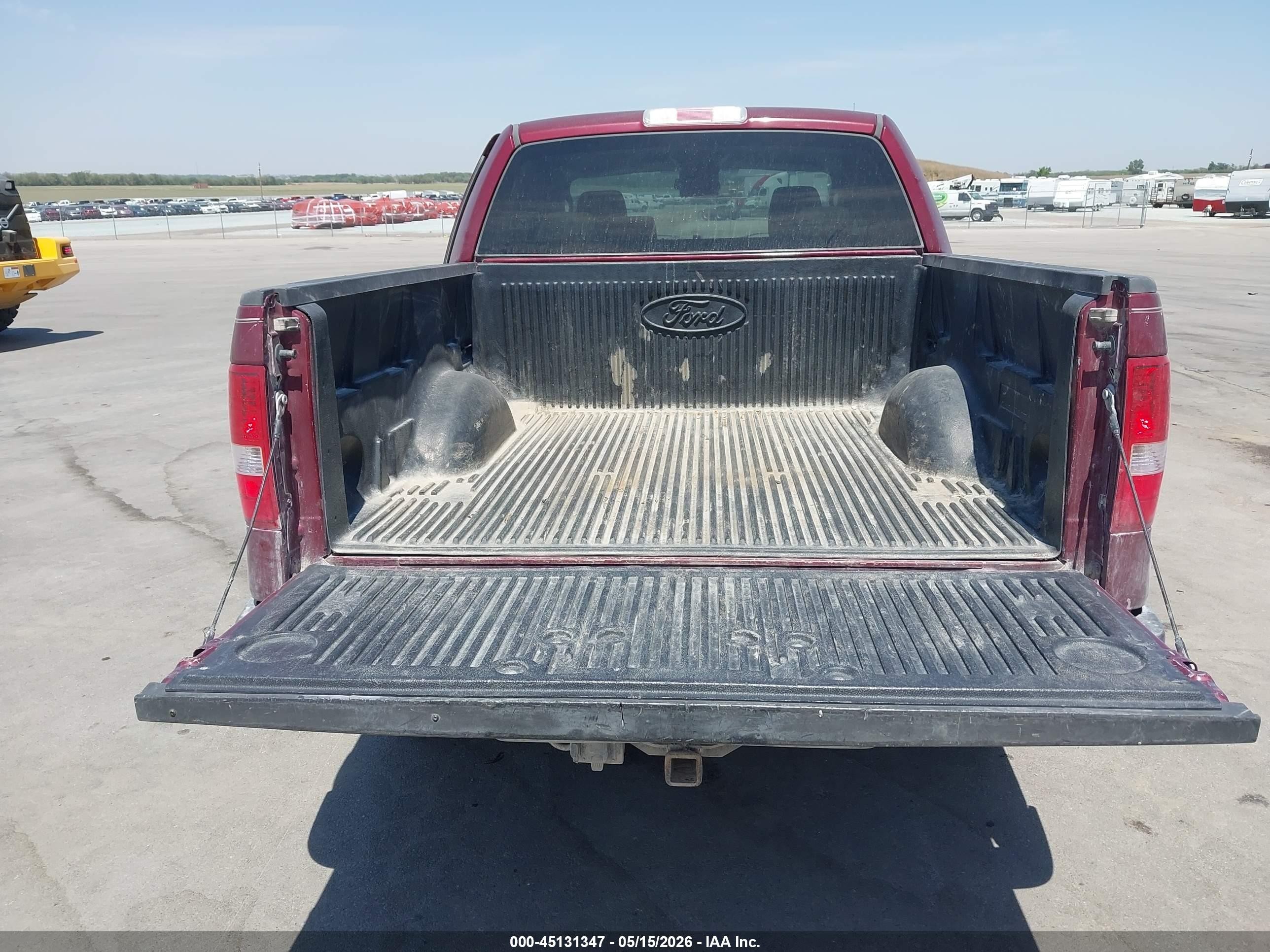 2006 Ford F-150 Fx4/lariat/xlt Maroon vin: 1FTPW14V76KC77122