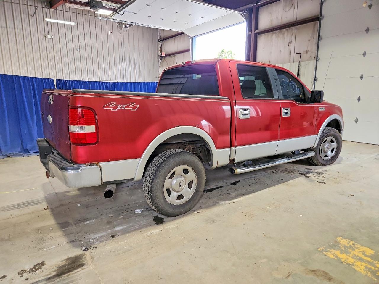 2007 Ford F150 Supercrew Maroon vin: 1FTPW14V77FA36428