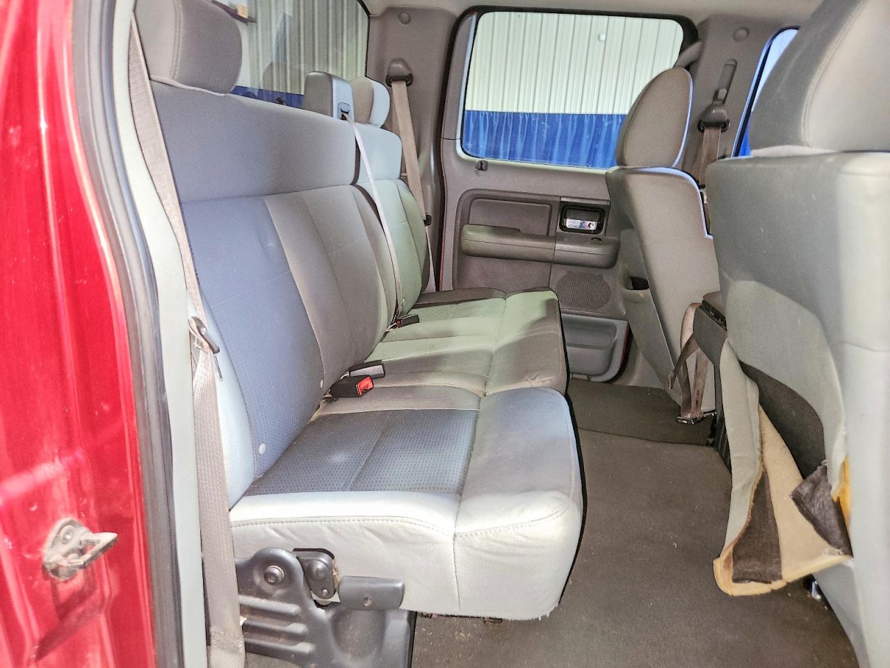 2007 Ford F150 Supercrew Maroon vin: 1FTPW14V77FA36428