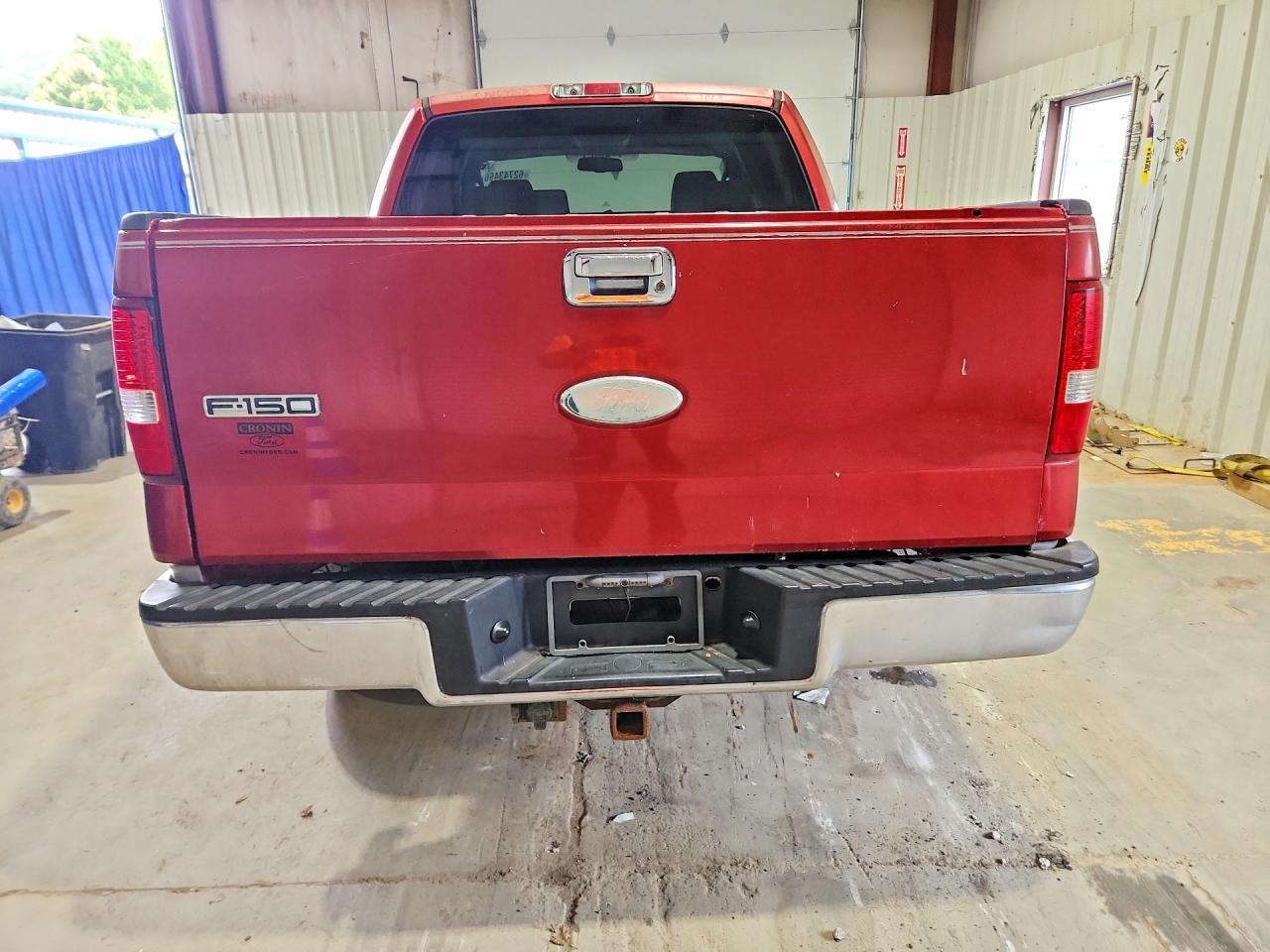 2007 Ford F150 Supercrew Maroon vin: 1FTPW14V77FA36428