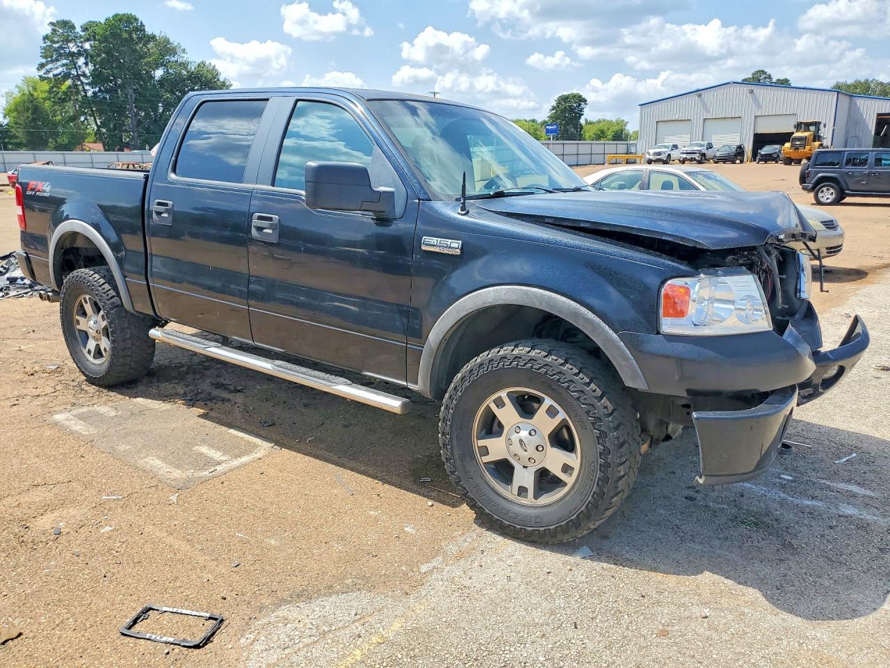 2007 Ford F150 Supercrew Black vin: 1FTPW14V77FA67338