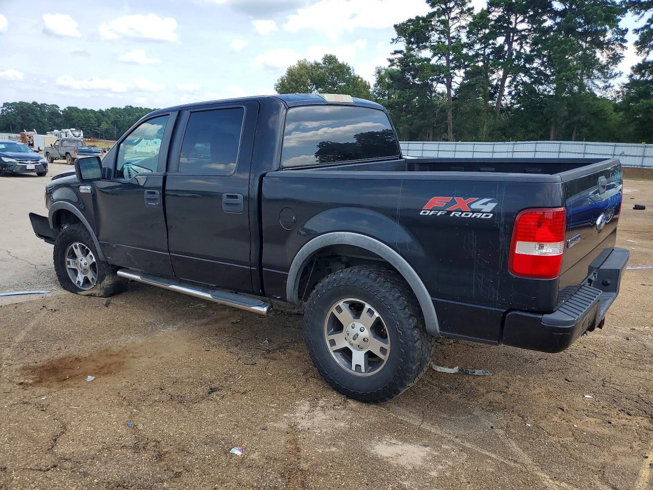 2007 Ford F150 Supercrew Black vin: 1FTPW14V77FA67338