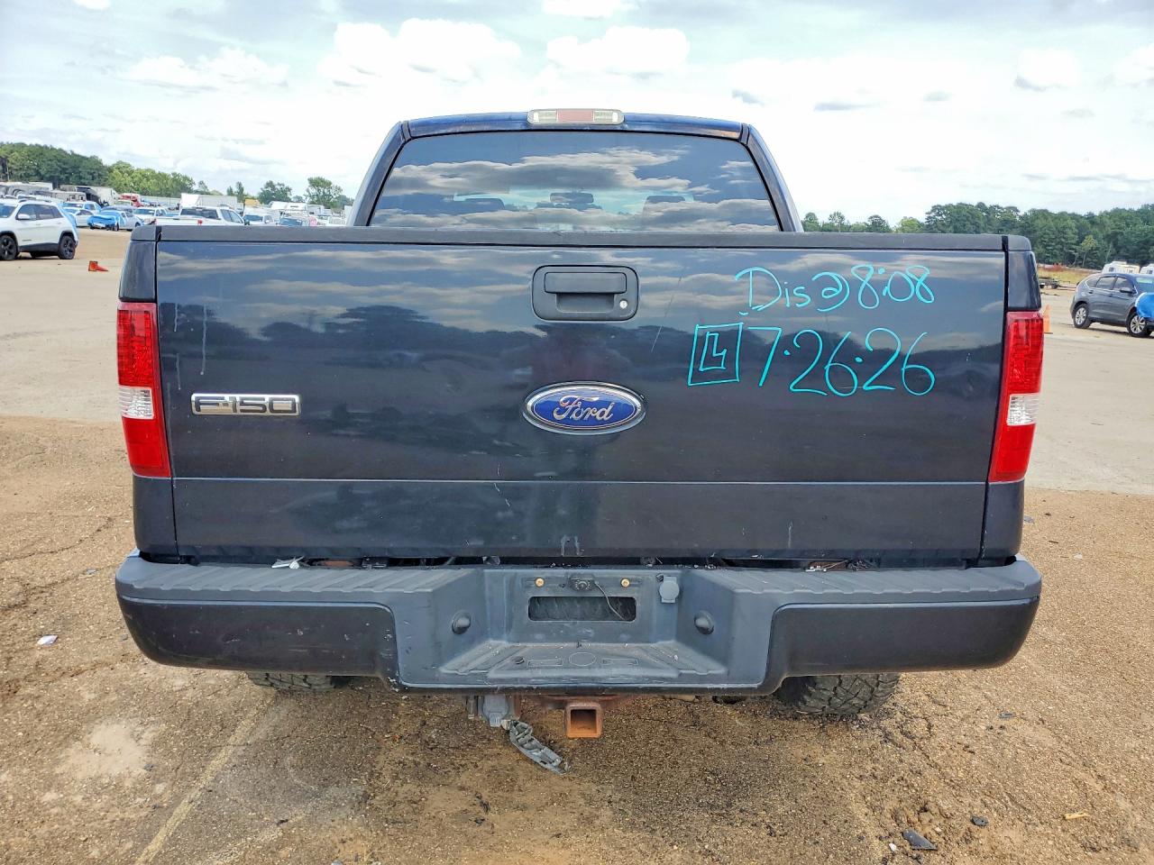 2007 Ford F150 Supercrew Black vin: 1FTPW14V77FA67338