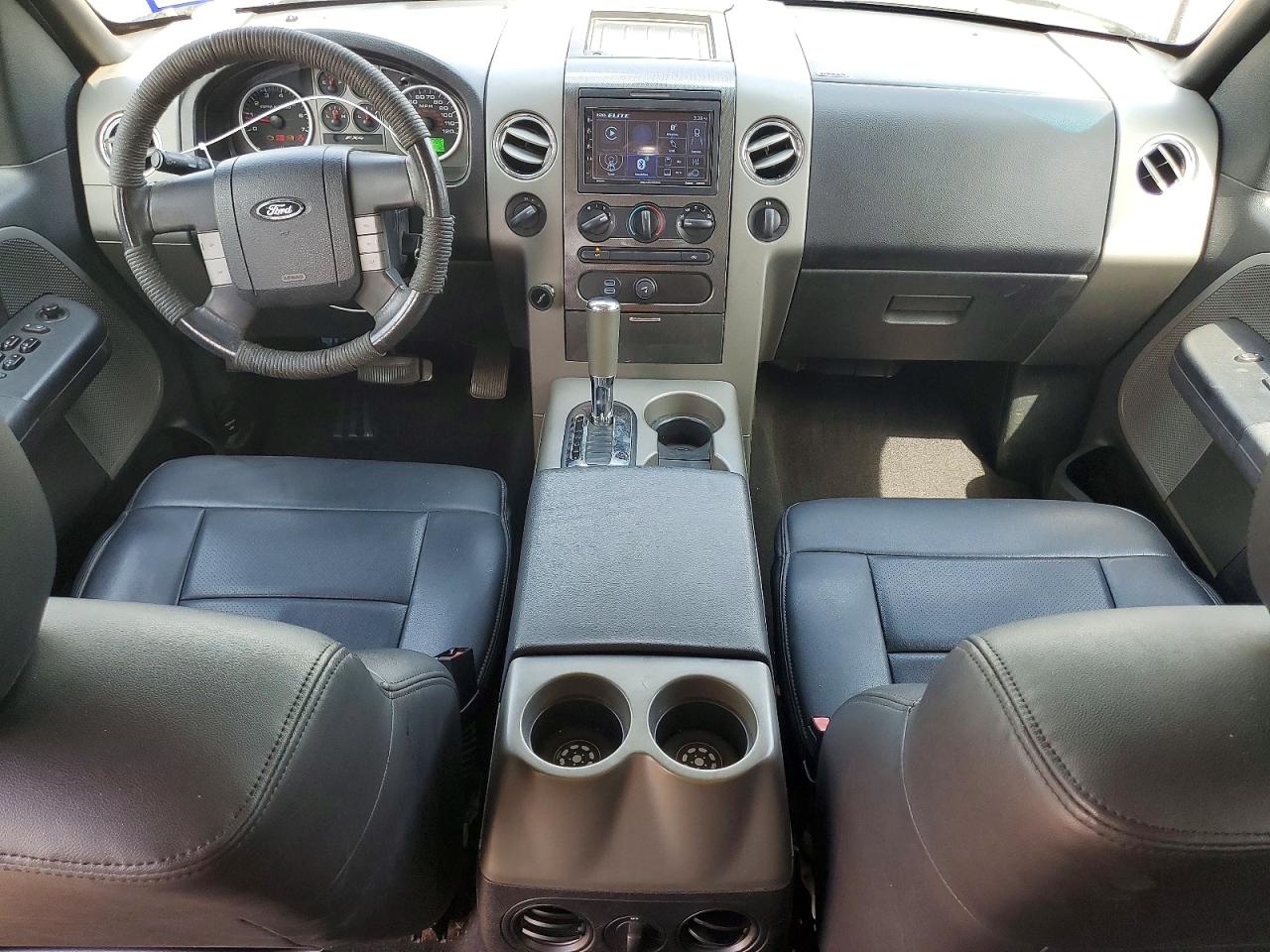 2007 Ford F150 Supercrew Black vin: 1FTPW14V77FA67338