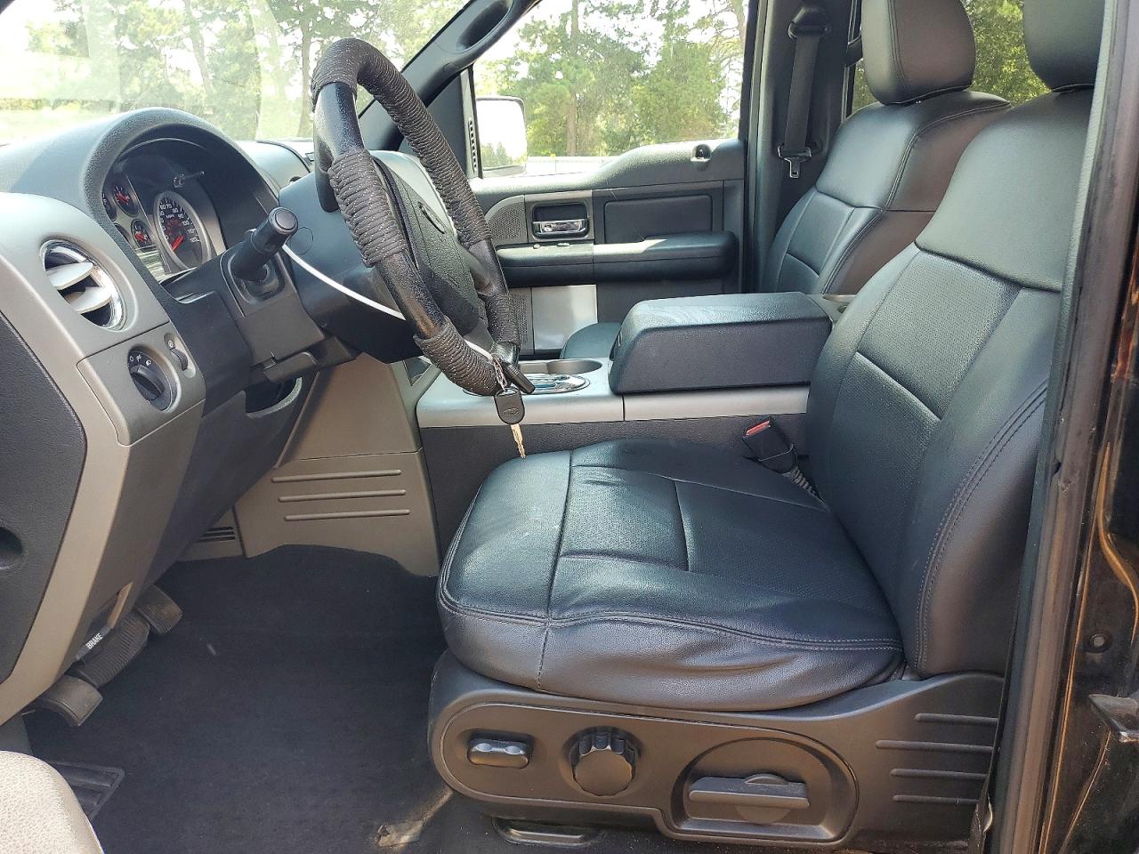 2007 Ford F150 Supercrew Black vin: 1FTPW14V77FA67338