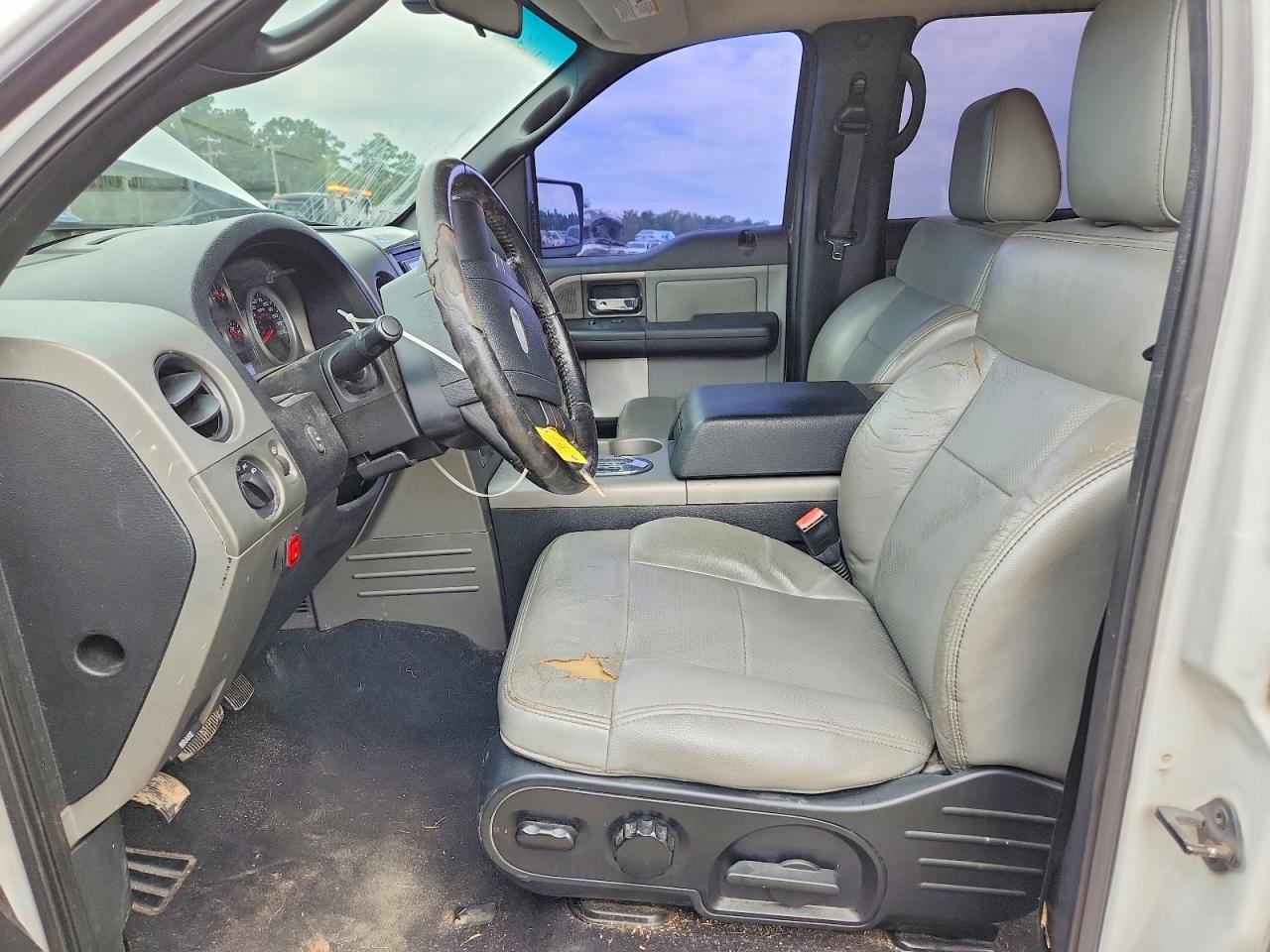 2007 Ford F150 Supercrew White vin: 1FTPW14V77FA76282