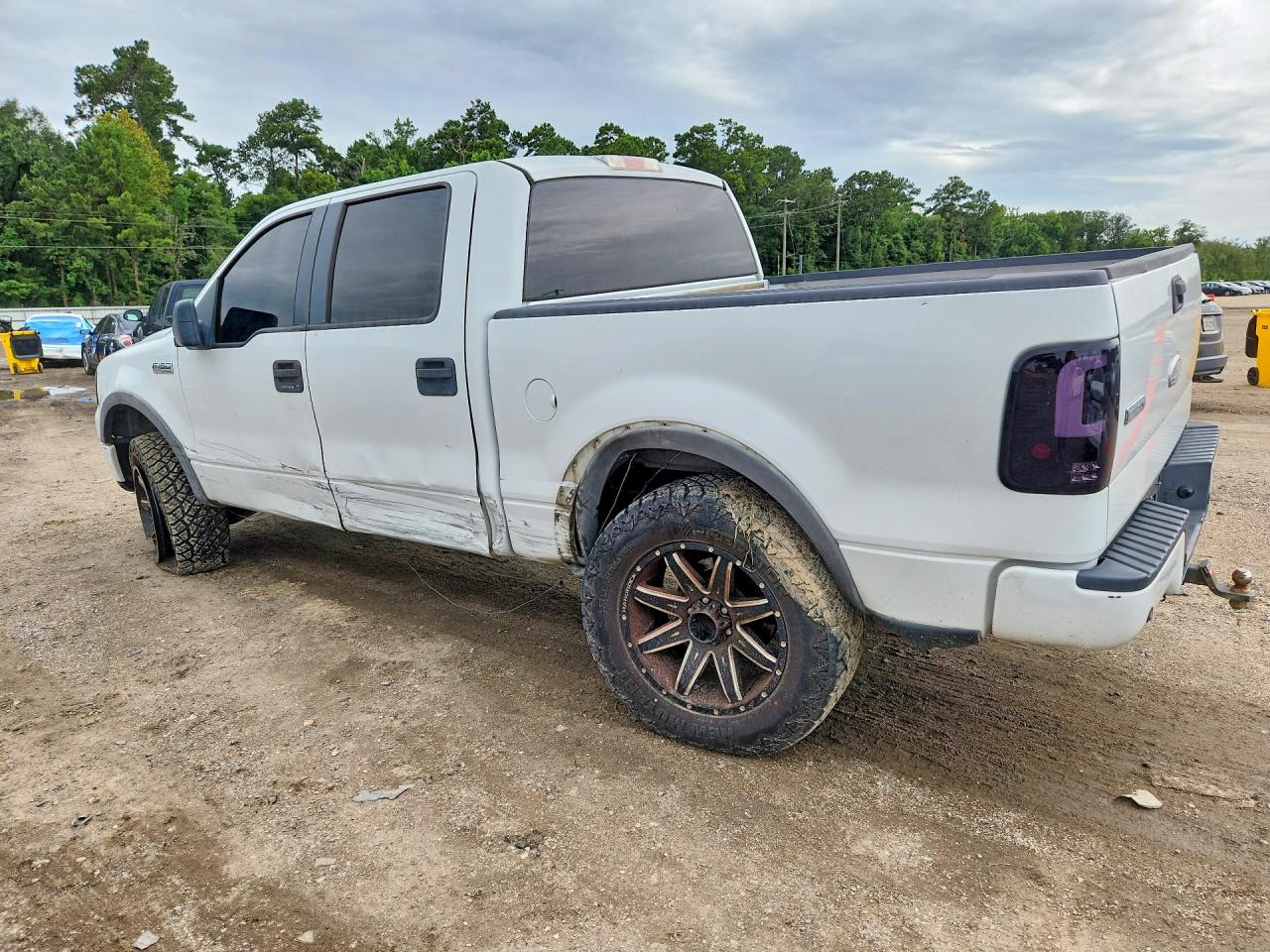 2007 Ford F150 Supercrew White vin: 1FTPW14V77FA76282