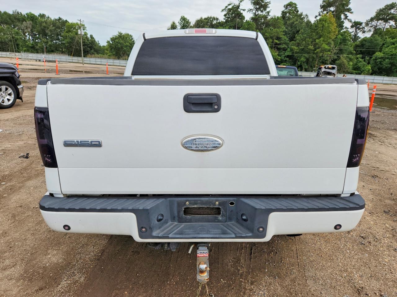 2007 Ford F150 Supercrew White vin: 1FTPW14V77FA76282