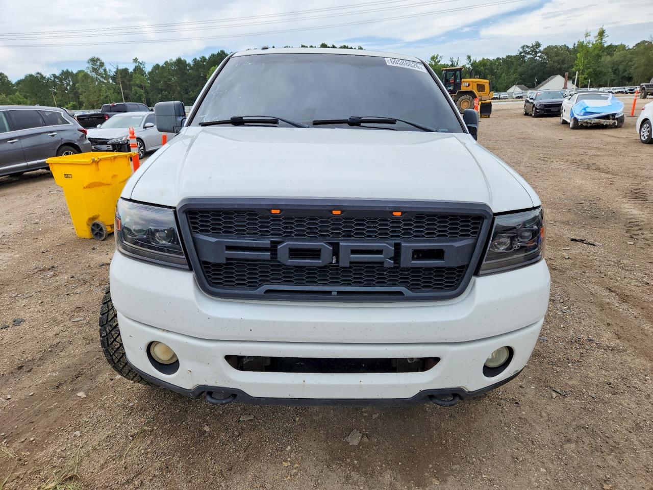 2007 Ford F150 Supercrew White vin: 1FTPW14V77FA76282
