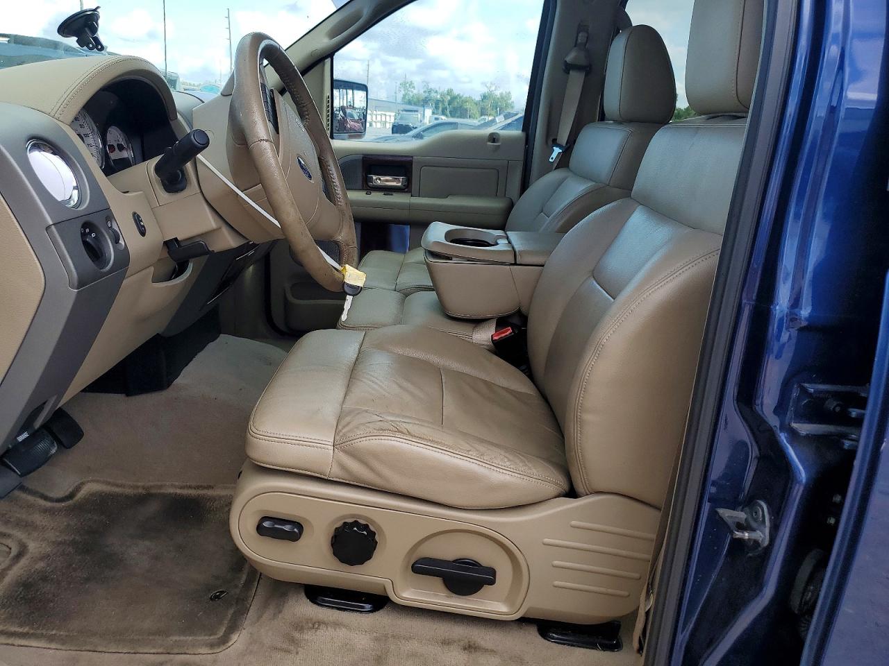 2007 Ford F150 Supercrew Синий vin: 1FTPW14V77FA85080