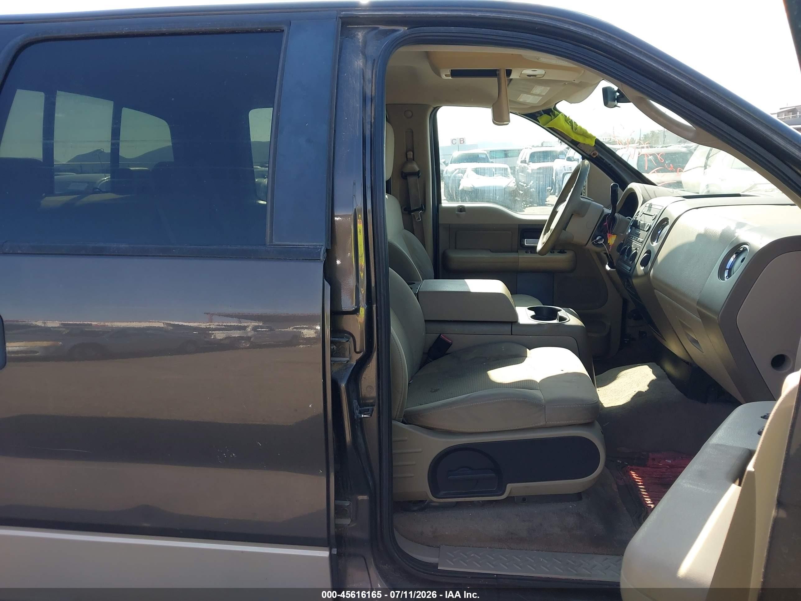 2007 Ford F-150 Fx4/lariat/xlt Brown vin: 1FTPW14V77FB52289