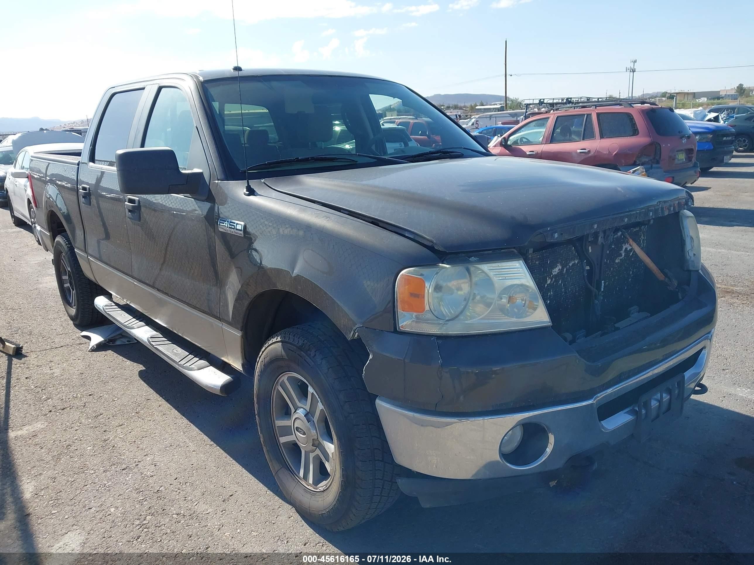 2007 Ford F-150 Fx4/lariat/xlt Brown vin: 1FTPW14V77FB52289
