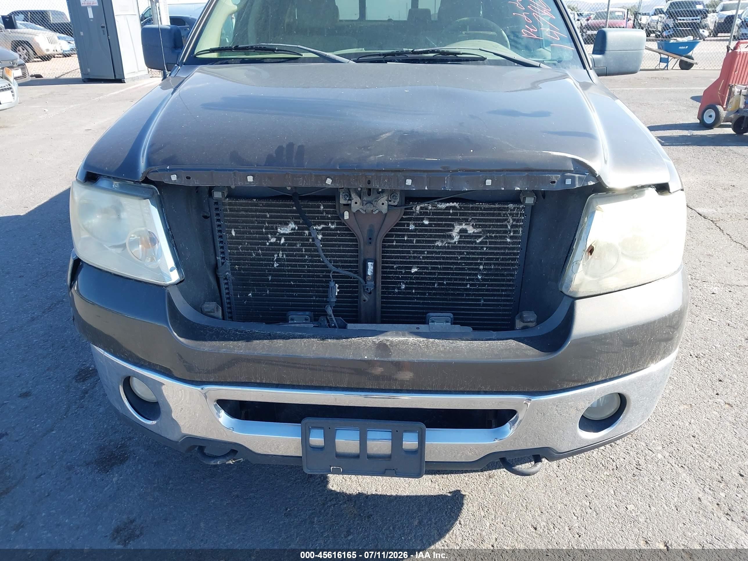 2007 Ford F-150 Fx4/lariat/xlt Brown vin: 1FTPW14V77FB52289