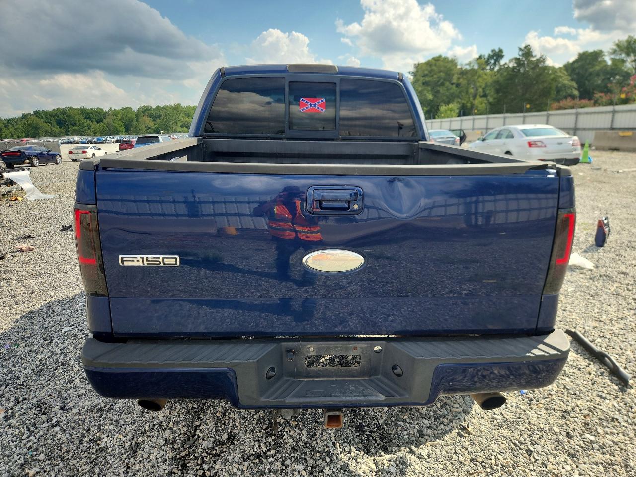 2007 Ford F150 Supercrew Blue vin: 1FTPW14V77FB88225