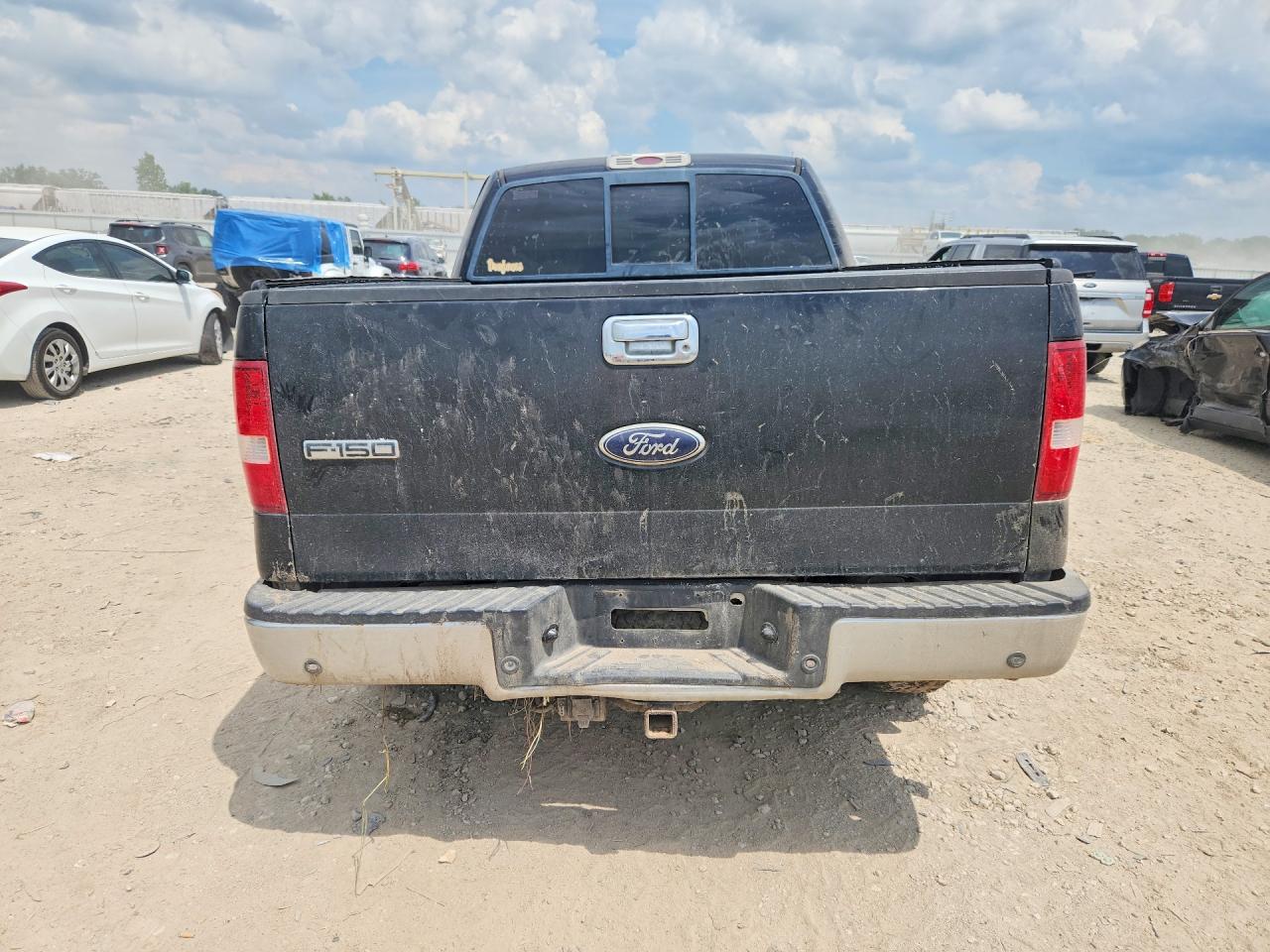 2007 Ford F150 Supercrew Black vin: 1FTPW14V77KB23009