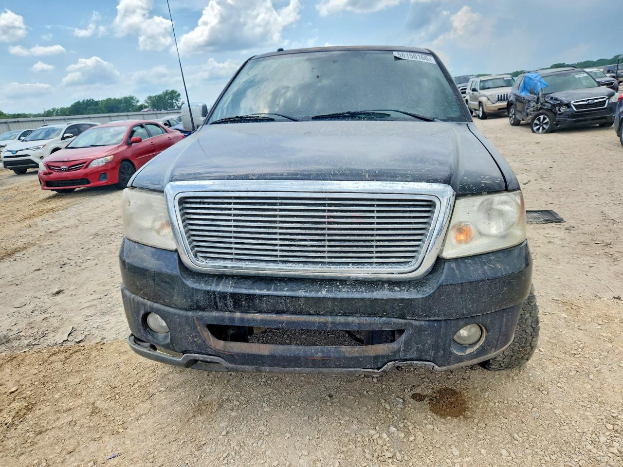 2007 Ford F150 Supercrew Black vin: 1FTPW14V77KB23009