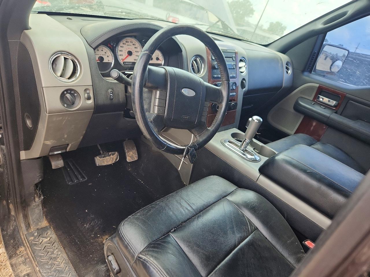2007 Ford F150 Supercrew Black vin: 1FTPW14V77KB23009
