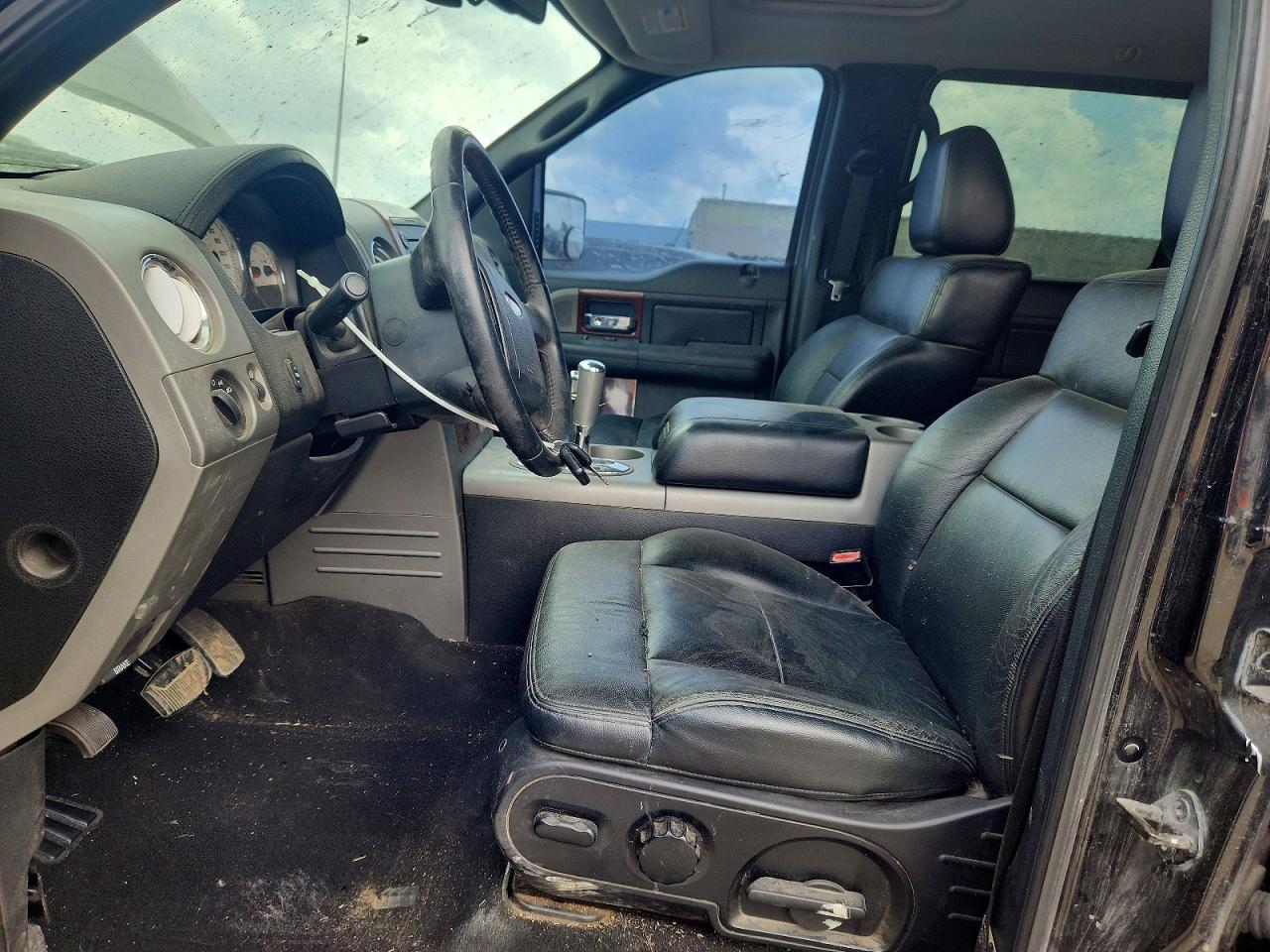 2007 Ford F150 Supercrew Black vin: 1FTPW14V77KB23009