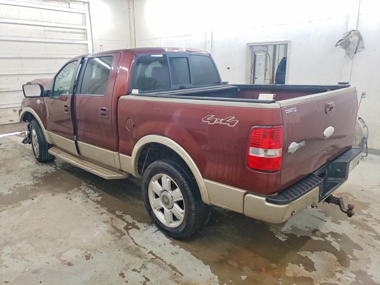 2007 Ford F150 Supercrew Maroon vin: 1FTPW14V77KC53887