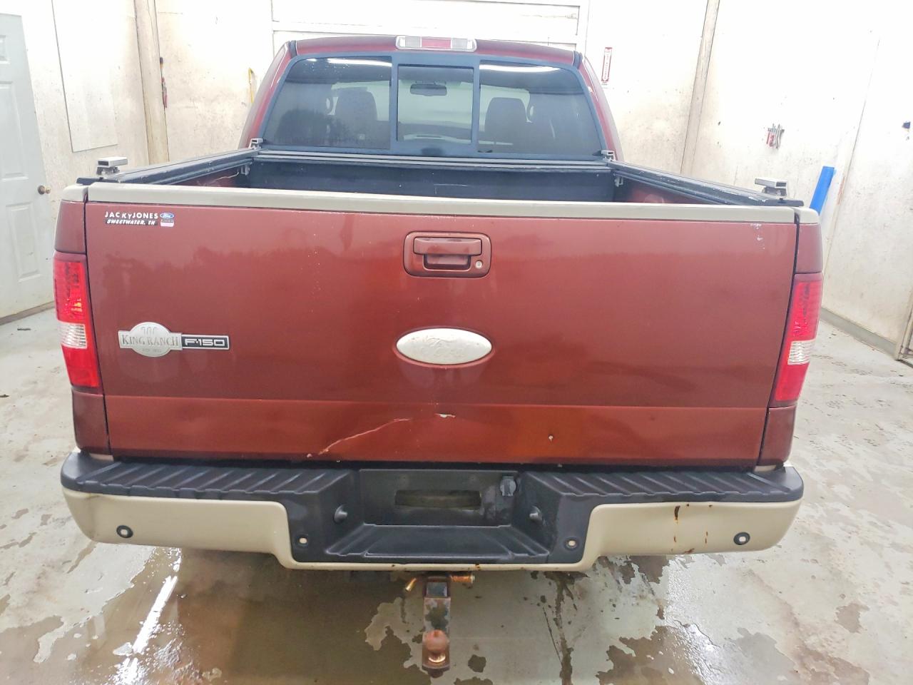 2007 Ford F150 Supercrew Maroon vin: 1FTPW14V77KC53887