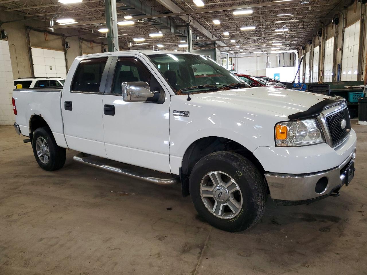 2007 Ford F150 Supercrew Белый vin: 1FTPW14V77KD39197
