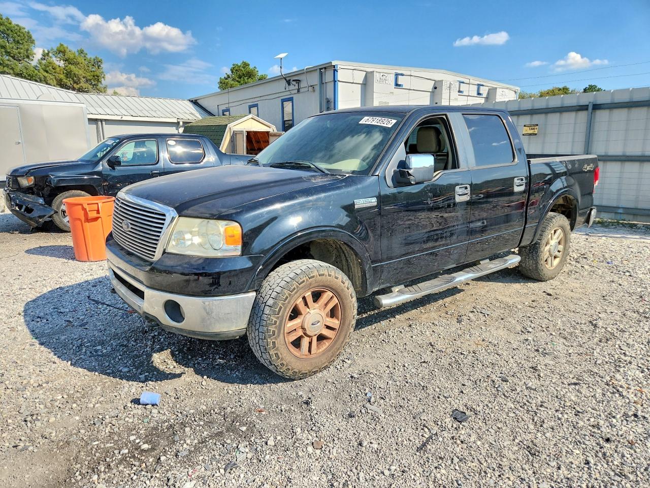 2007 Ford F150 Supercrew Черный vin: 1FTPW14V77KD60681