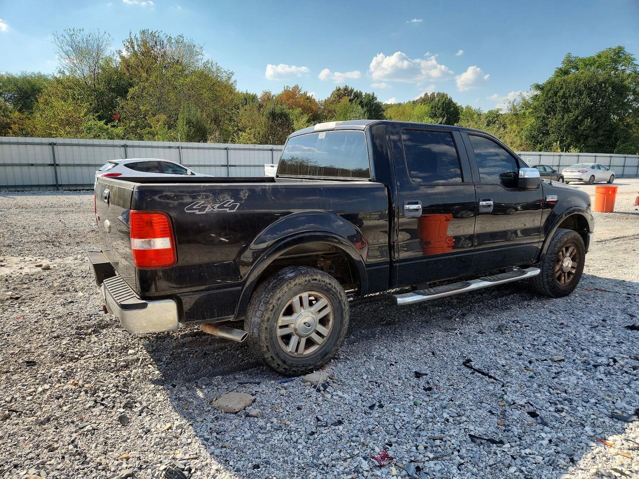 2007 Ford F150 Supercrew Black vin: 1FTPW14V77KD60681