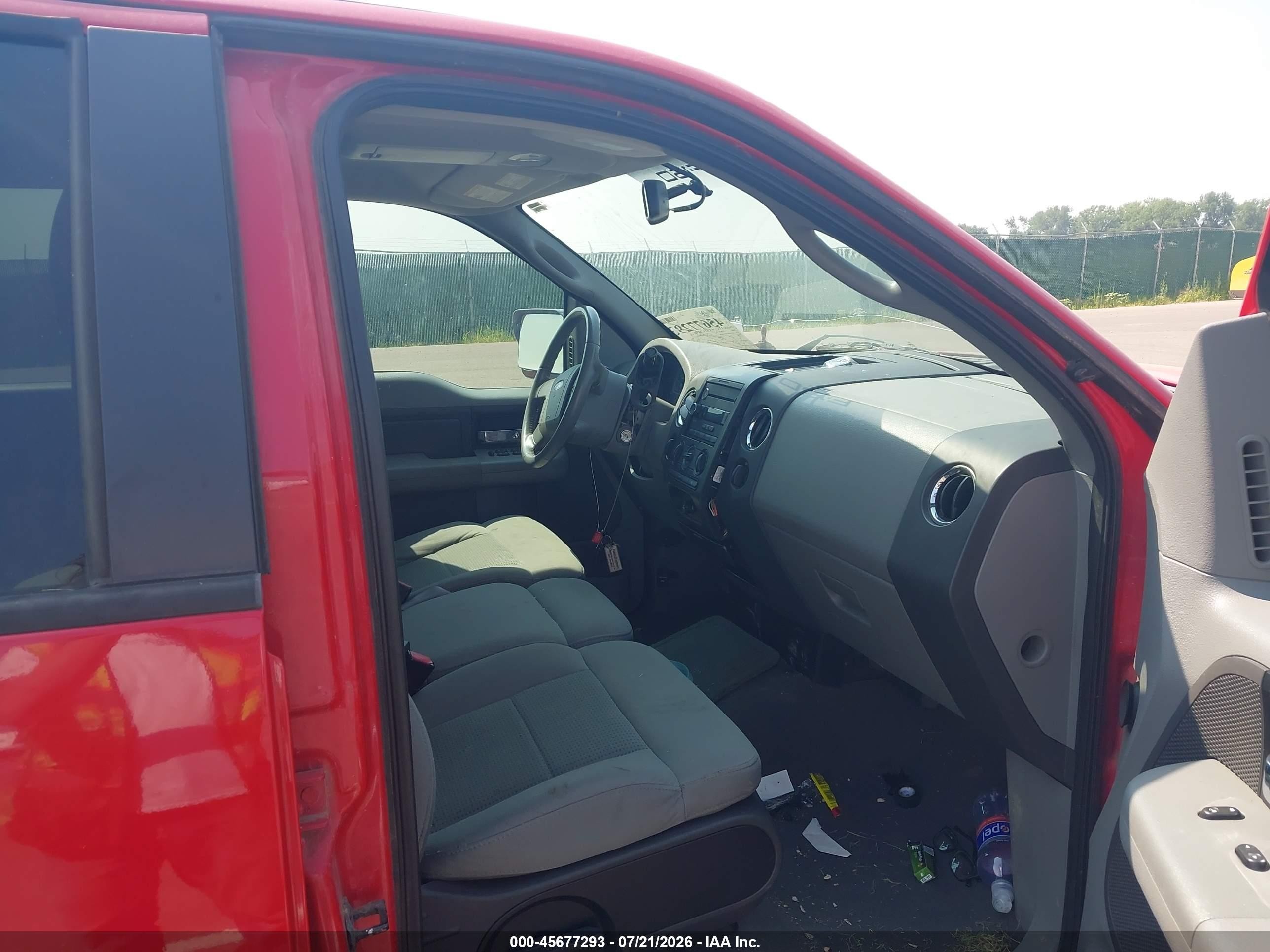 2008 Ford F-150 60th Anniversary/fx4/king Ranch/lariat/xlt Red vin: 1FTPW14V78FA44305