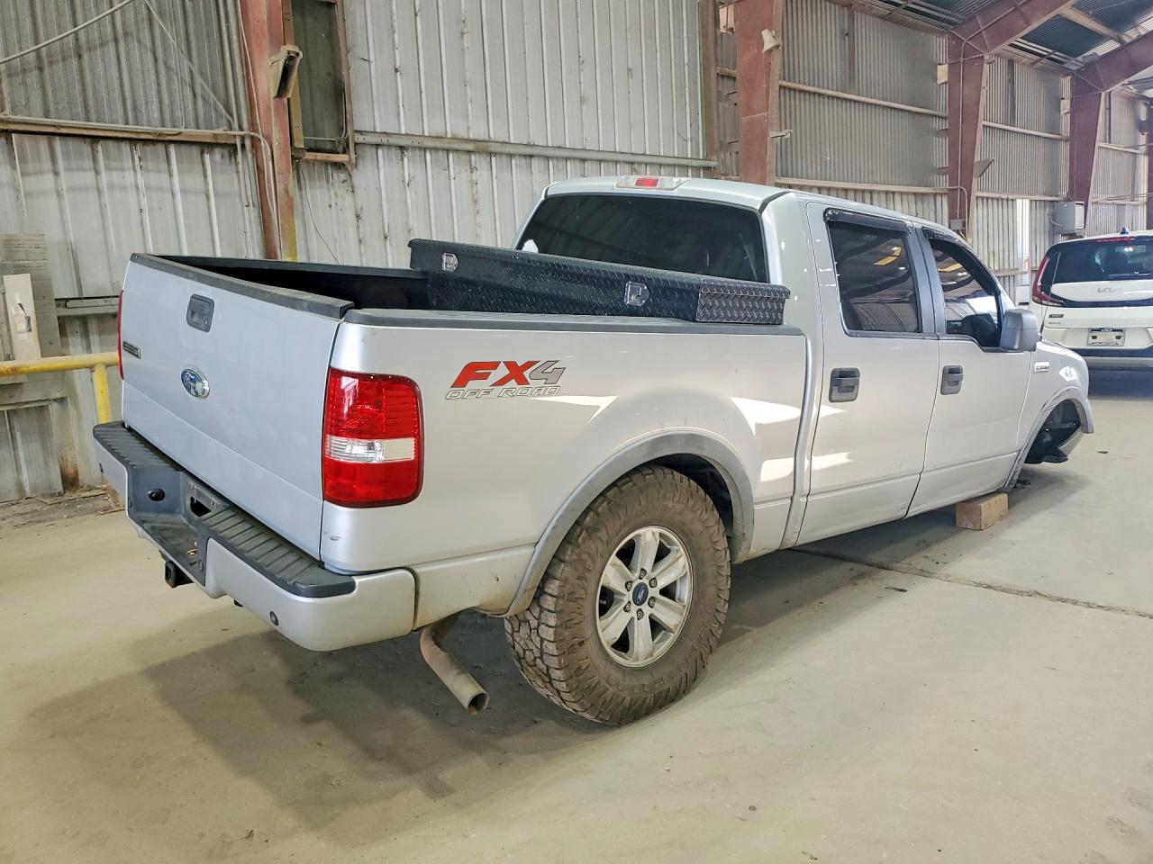 2008 Ford F150 Supercrew Silver vin: 1FTPW14V78FA71679