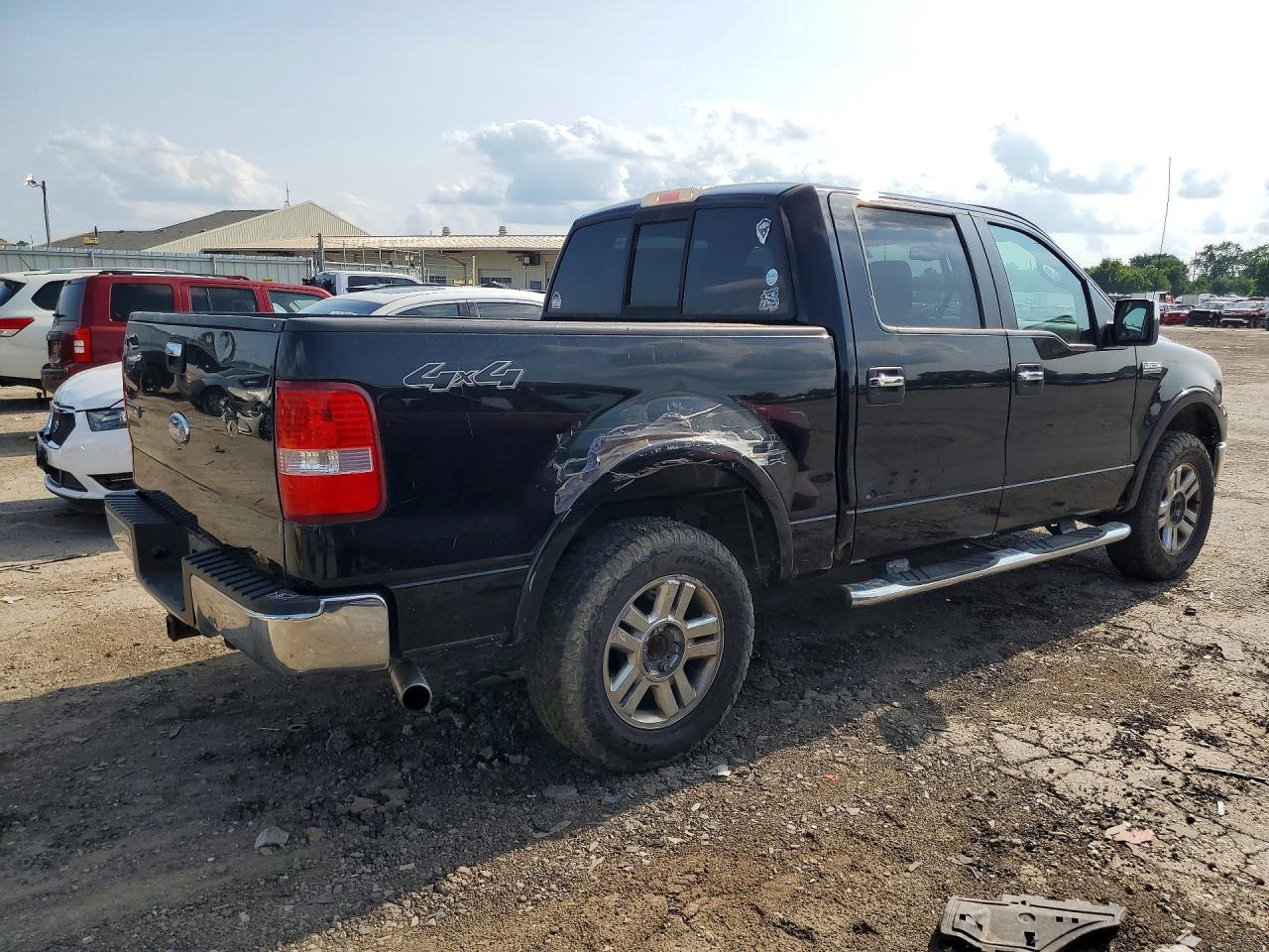 2008 Ford F150 Supercrew Black vin: 1FTPW14V78FA92936